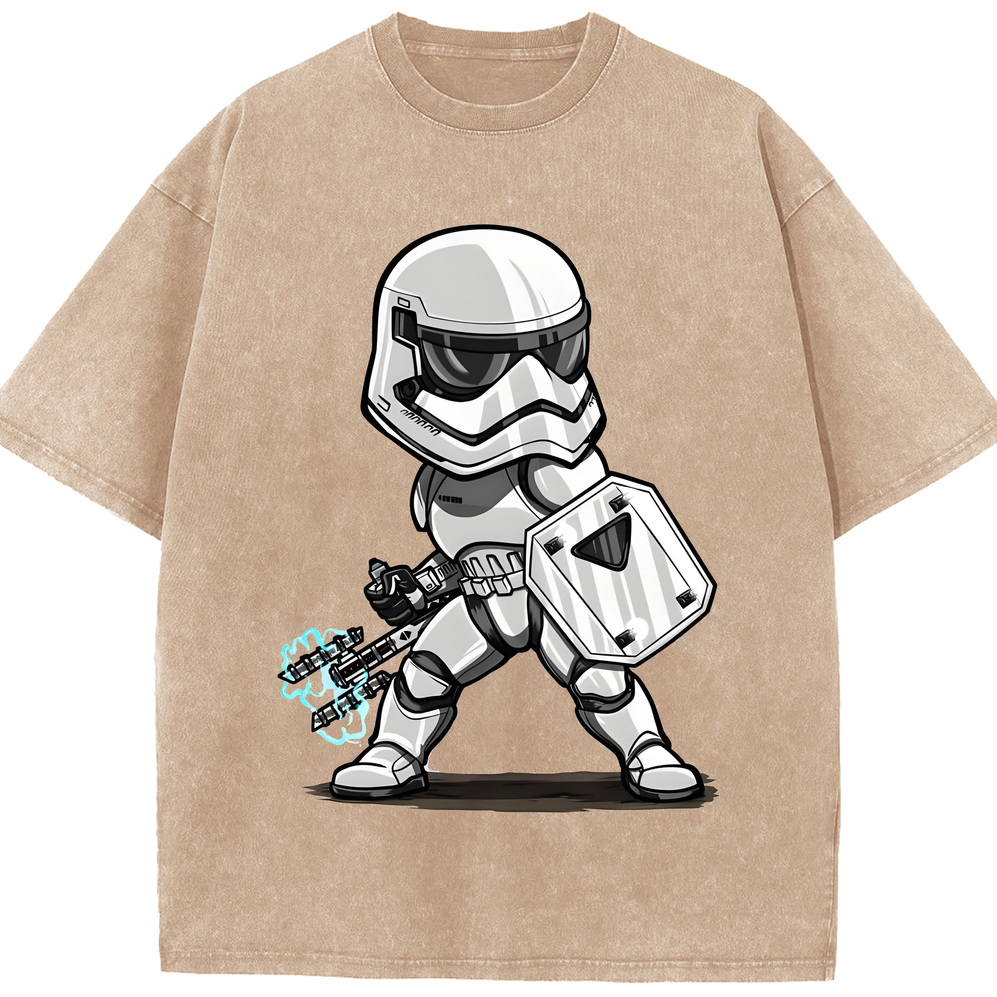 （画像用） スター・ウォーズ Star Wars 綿100% ヴィンテージ風 半袖Tシャツ（フロントプリント）