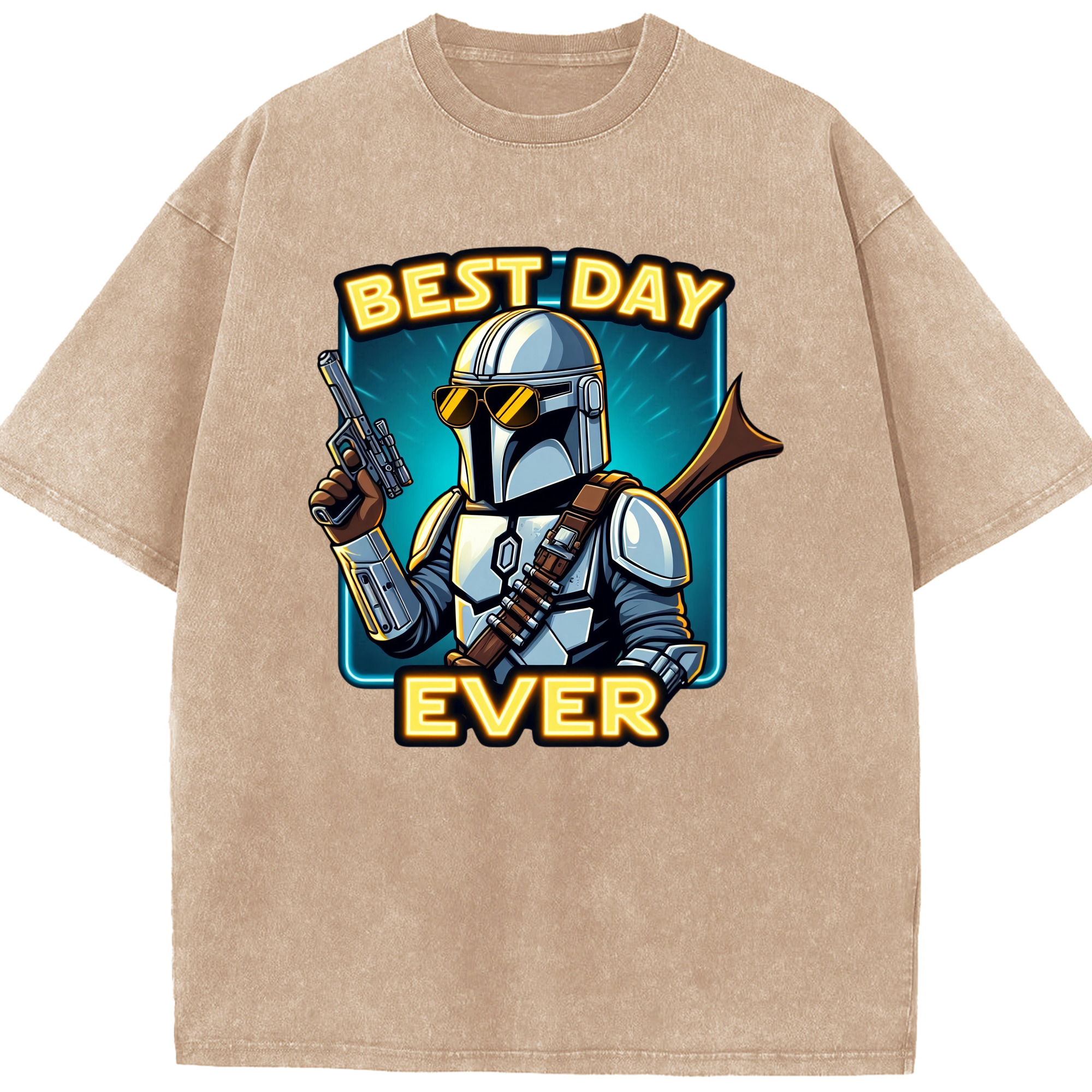 （画像用） スター・ウォーズ Star Wars 綿100% ヴィンテージ風 半袖Tシャツ（フロントプリント）