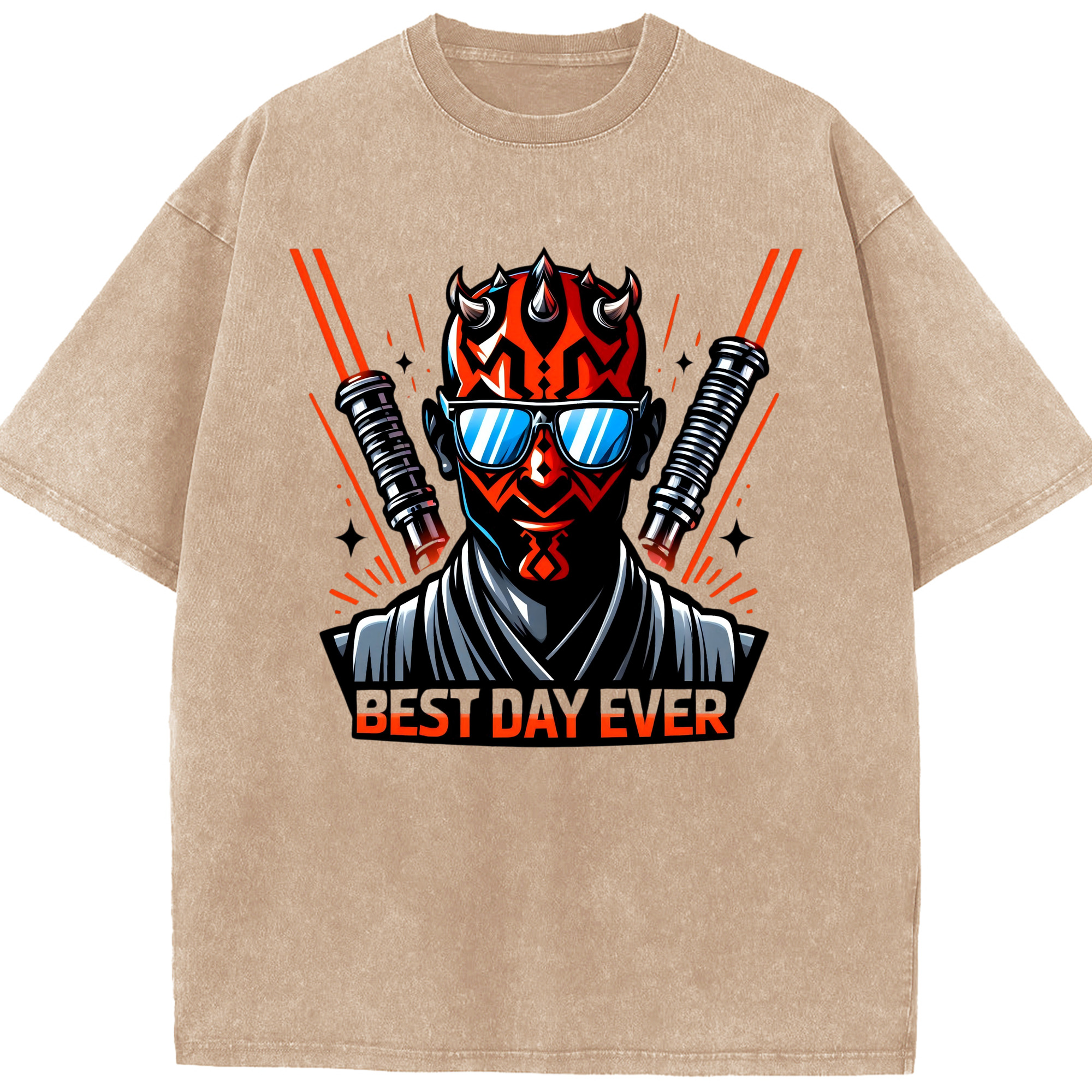 （画像用） スター・ウォーズ Star Wars 綿100% ヴィンテージ風 半袖Tシャツ（フロントプリント）