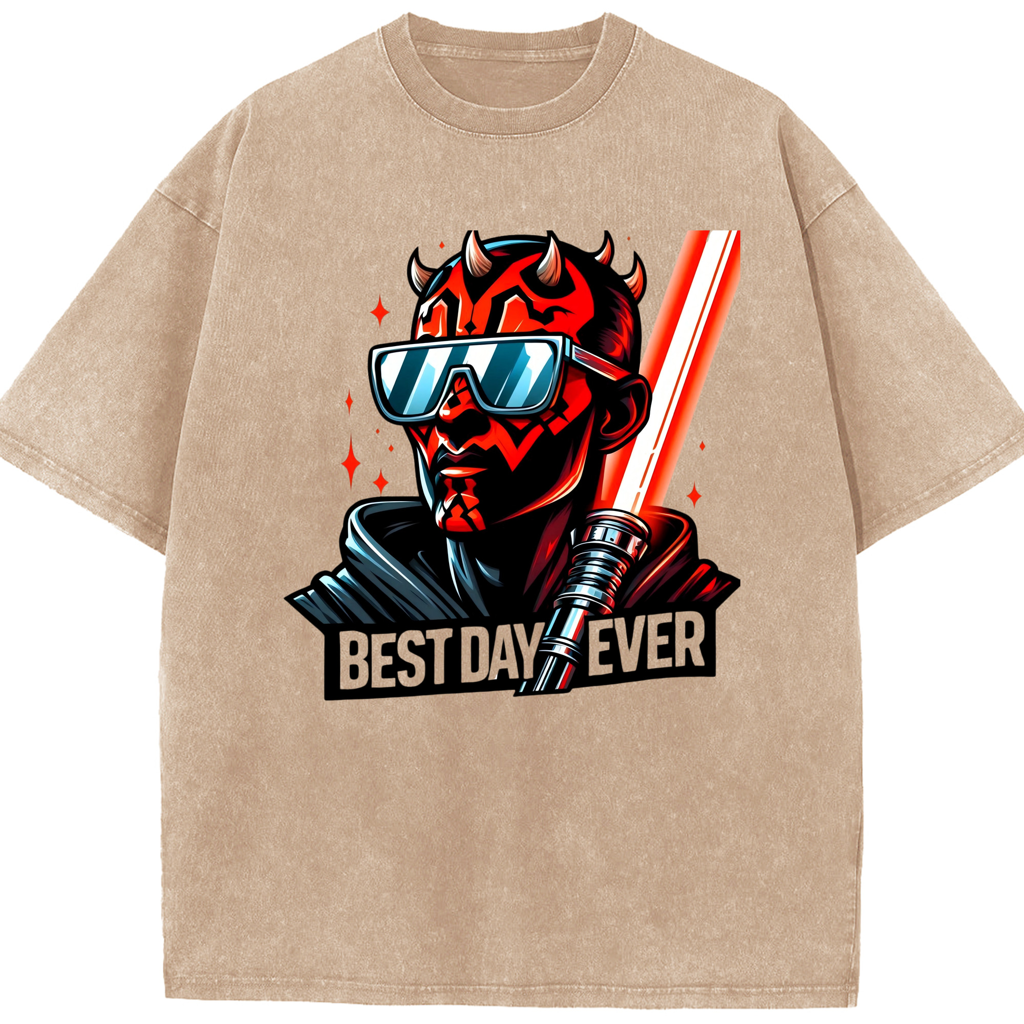 （画像用） スター・ウォーズ Star Wars 綿100% ヴィンテージ風 半袖Tシャツ（フロントプリント）