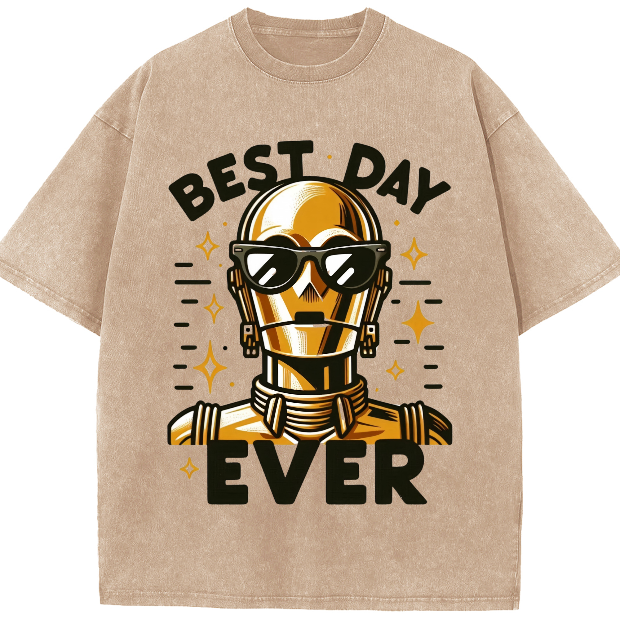 （画像用） スター・ウォーズ Star Wars 綿100% ヴィンテージ風 半袖Tシャツ（フロントプリント）