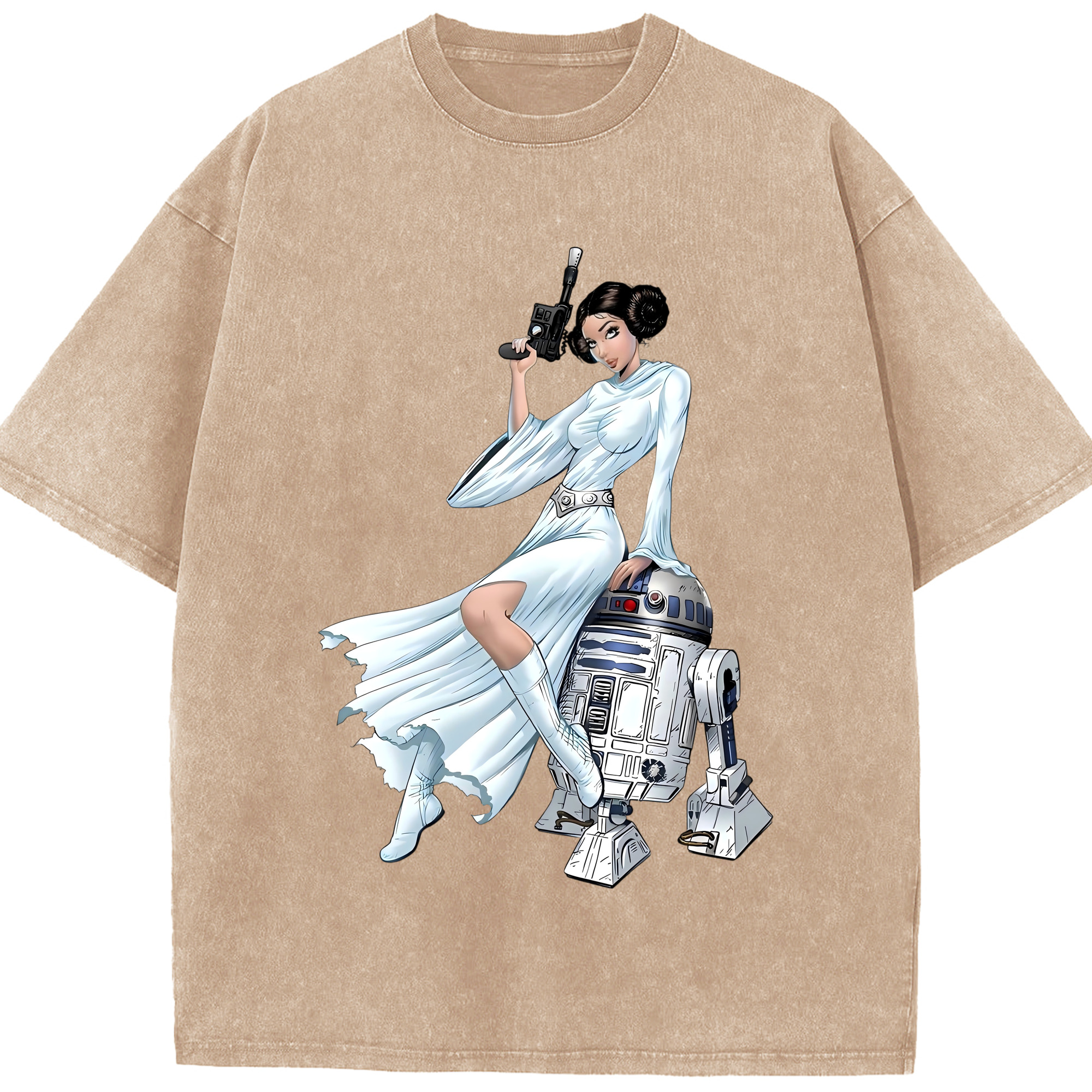 （画像用） スター・ウォーズ Star Wars 綿100% ヴィンテージ風 半袖Tシャツ（フロントプリント）