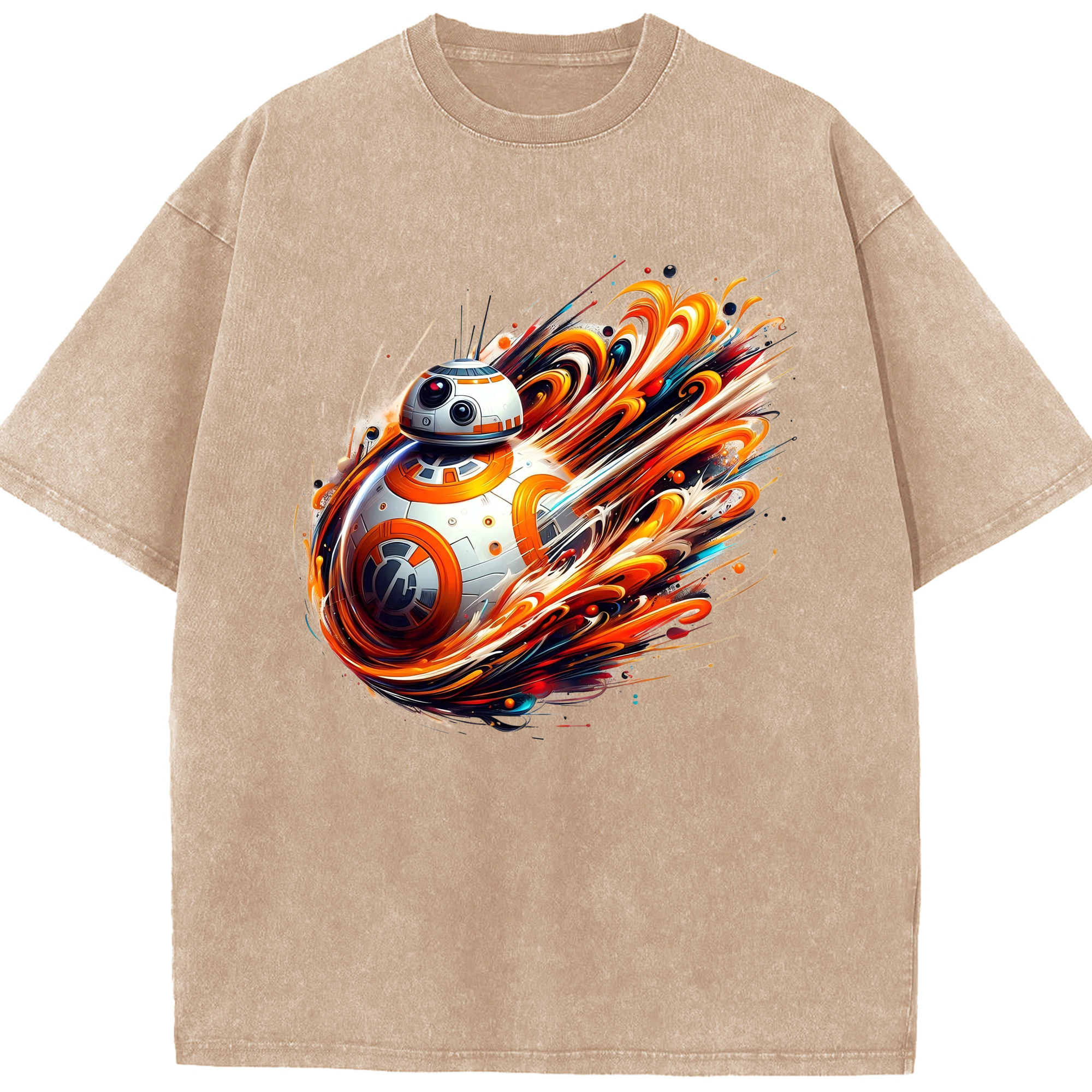 （画像用） スター・ウォーズ Star Wars 綿100% ヴィンテージ風 半袖Tシャツ（フロントプリント）