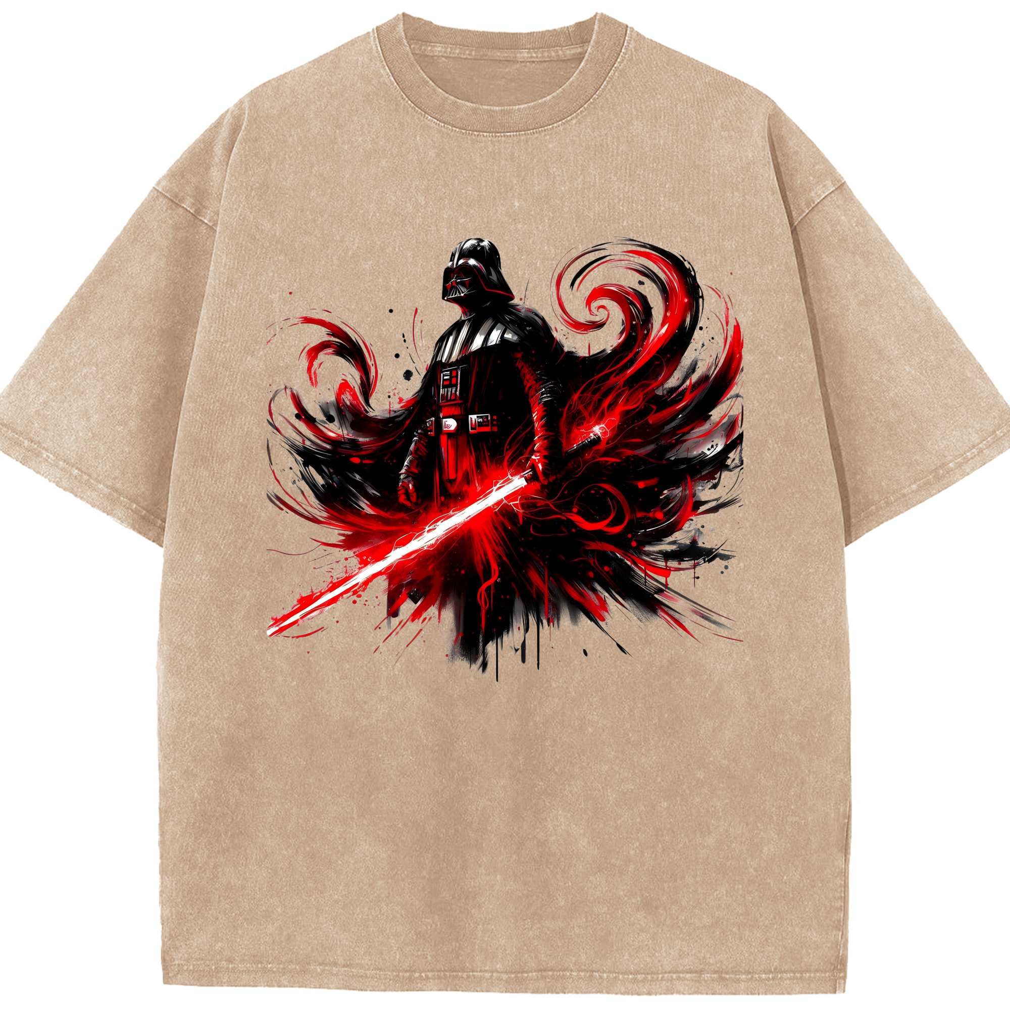 （画像用） スター・ウォーズ Star Wars 綿100% ヴィンテージ風 半袖Tシャツ（フロントプリント）