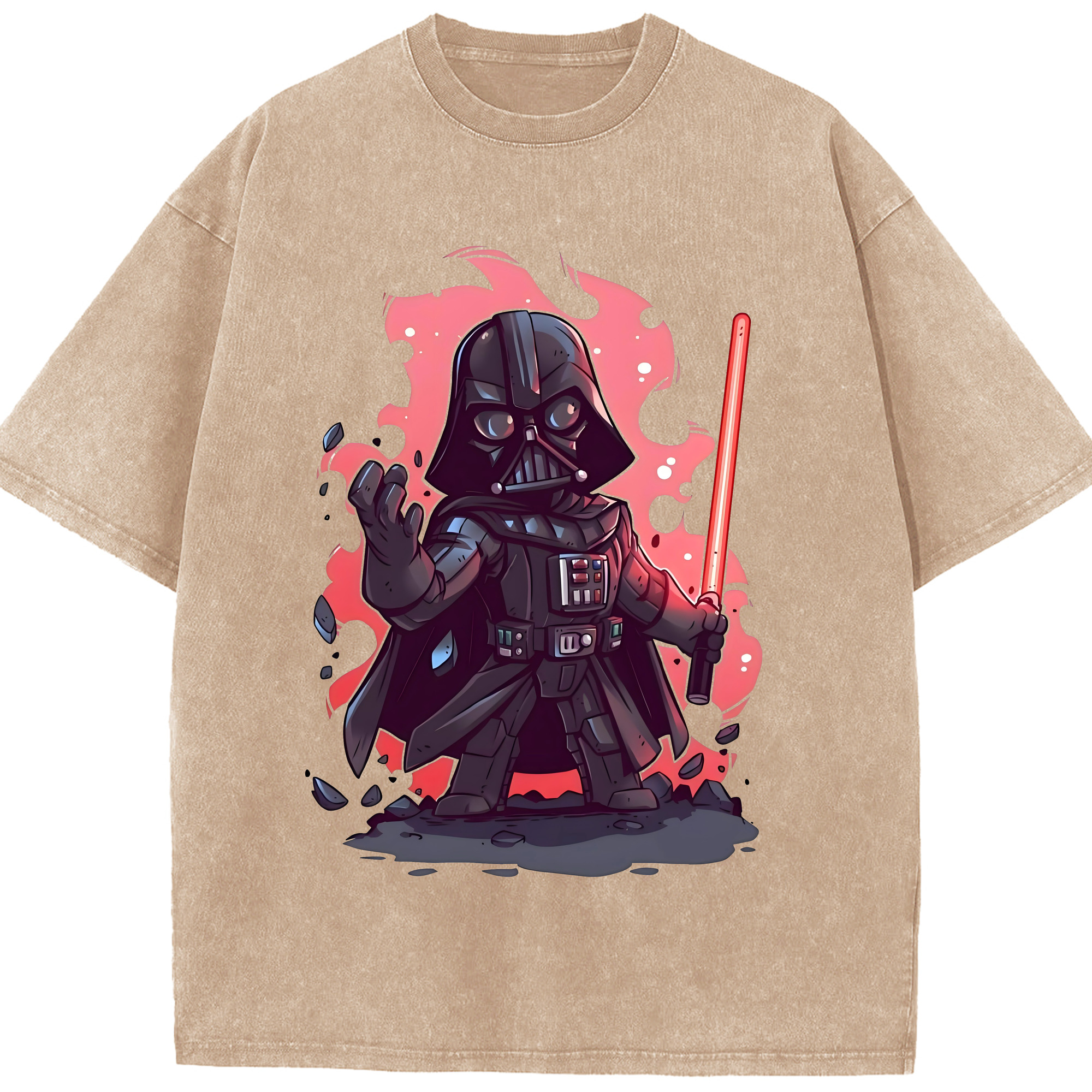（画像用） スター・ウォーズ Star Wars 綿100% ヴィンテージ風 半袖Tシャツ（フロントプリント）
