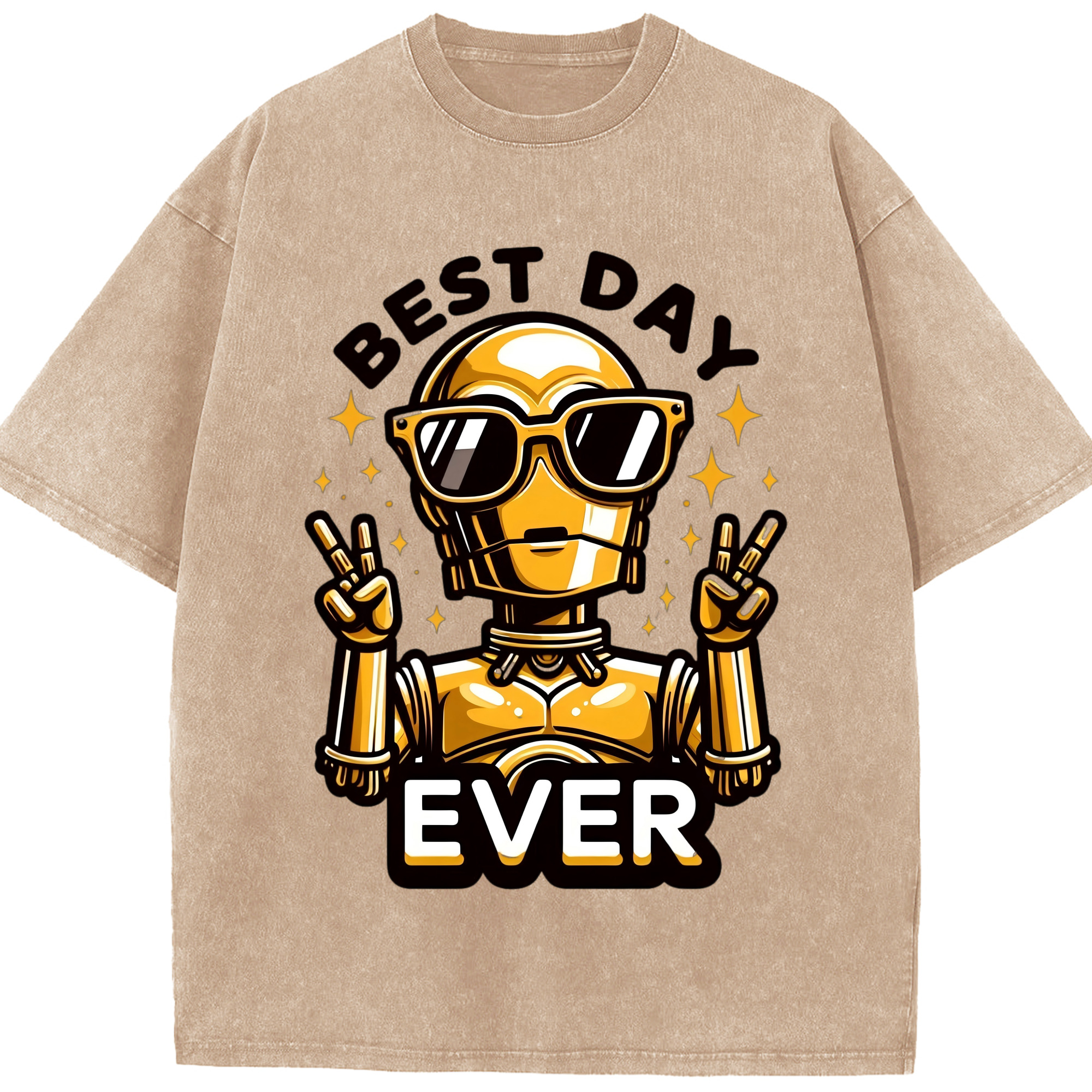 （画像用） スター・ウォーズ Star Wars 綿100% ヴィンテージ風 半袖Tシャツ（フロントプリント）