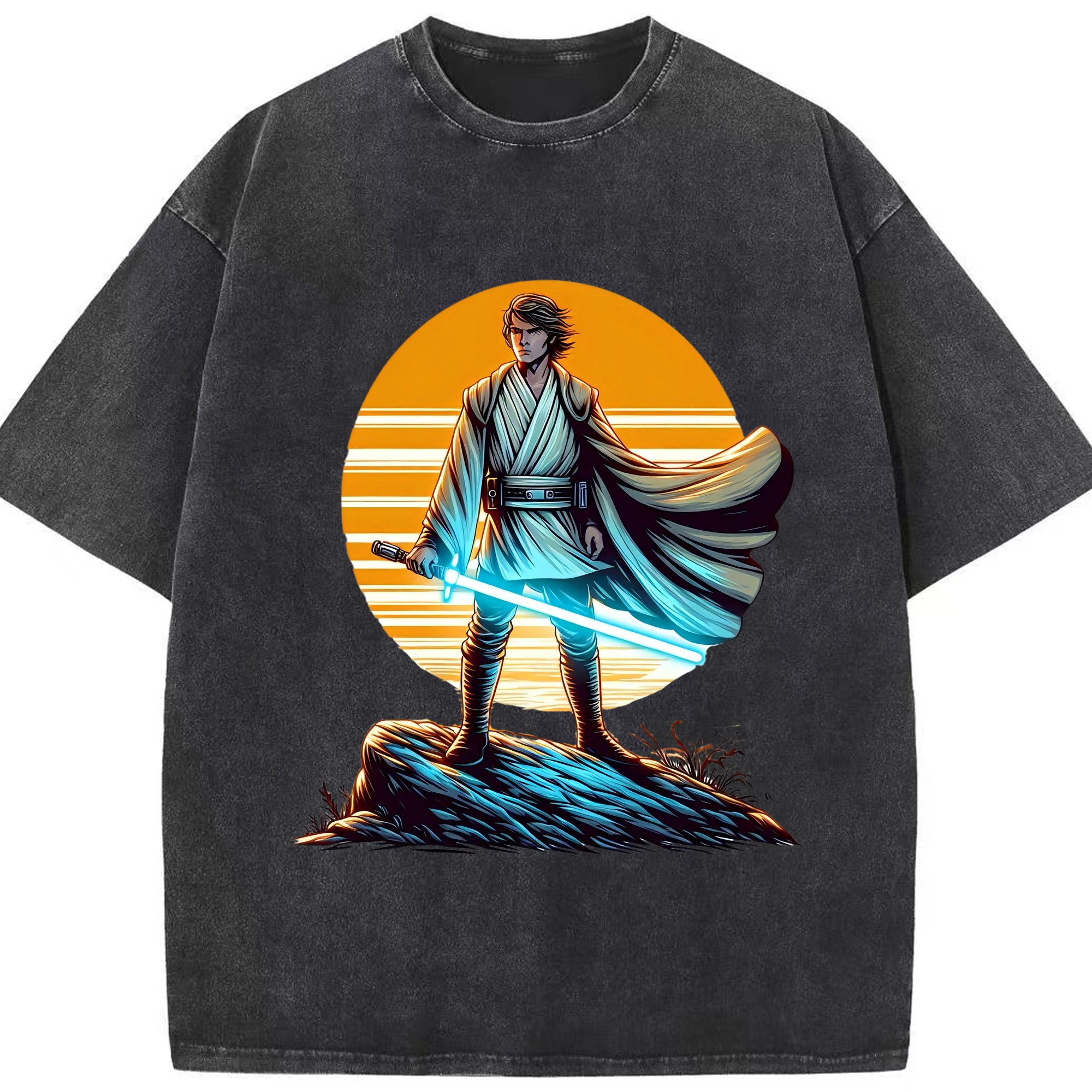 （画像用） スター・ウォーズ Star Wars 綿100% ヴィンテージ風 半袖Tシャツ（フロントプリント）