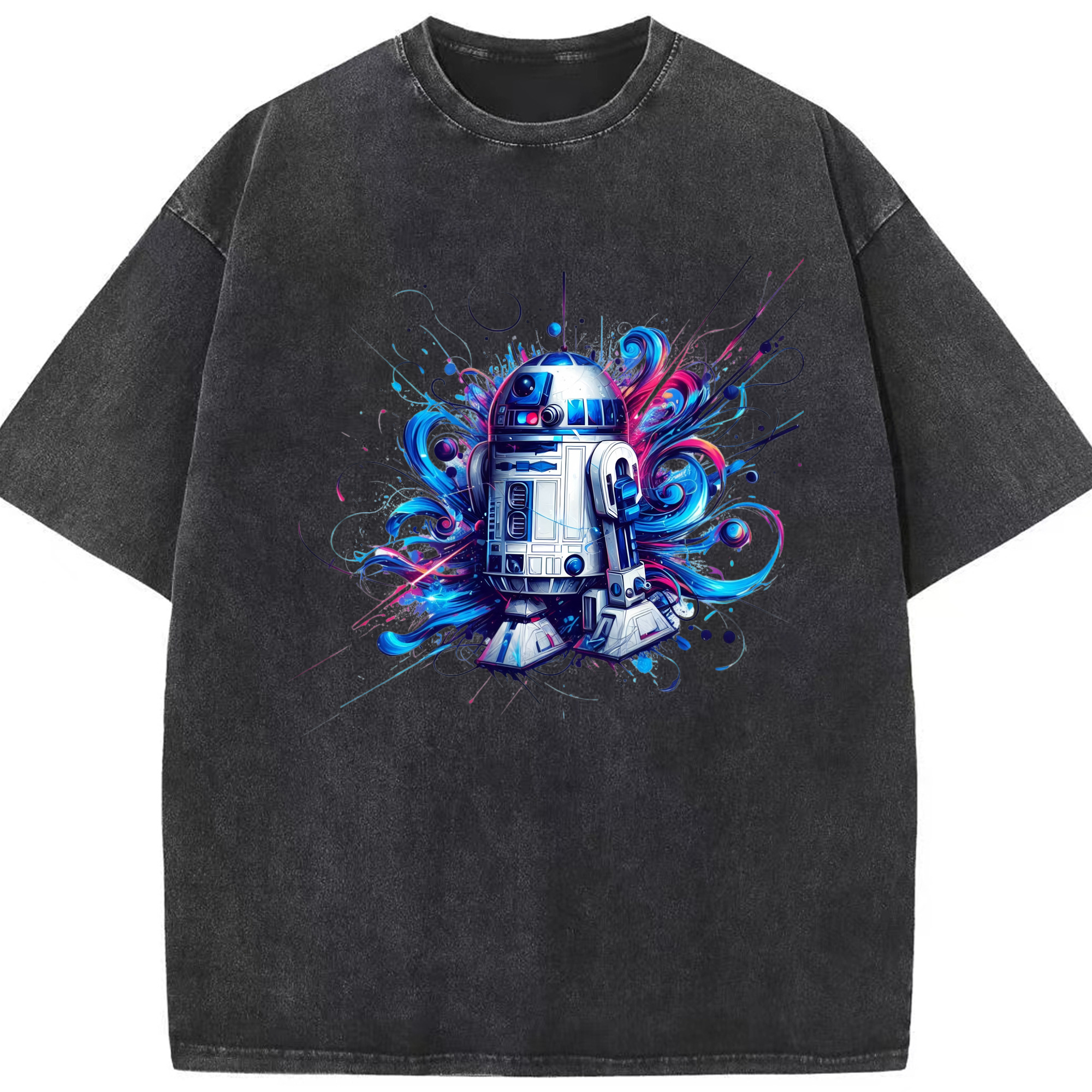 （画像用） スター・ウォーズ Star Wars 綿100% ヴィンテージ風 半袖Tシャツ（フロントプリント）