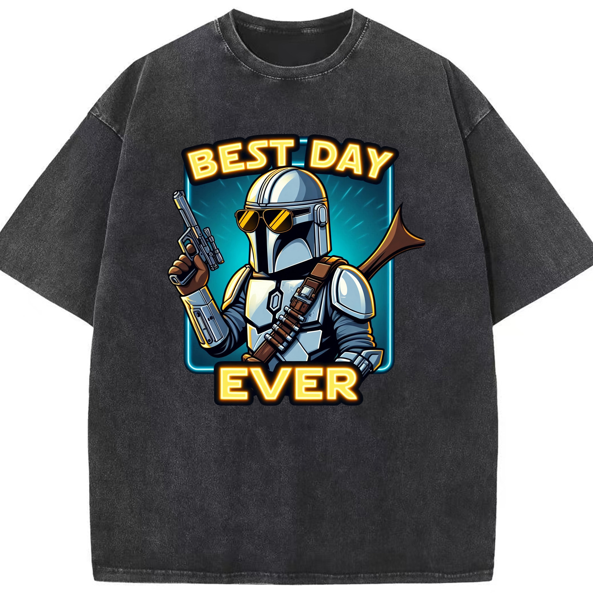 （画像用） スター・ウォーズ Star Wars 綿100% ヴィンテージ風 半袖Tシャツ（フロントプリント）