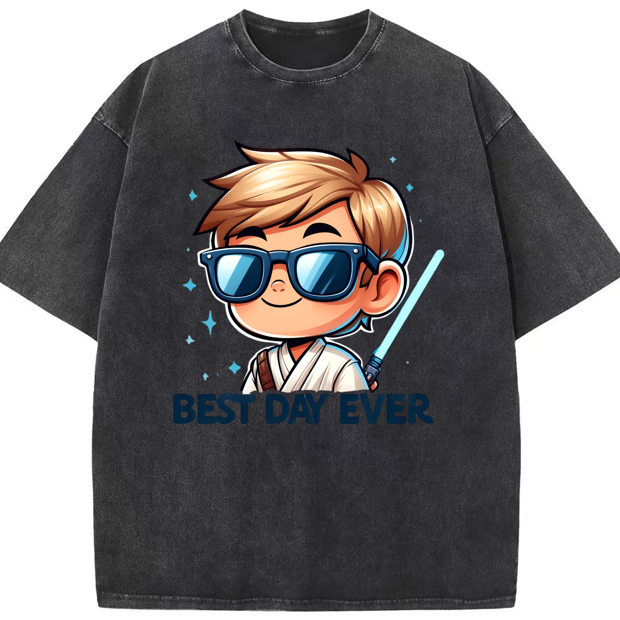 （画像用） スター・ウォーズ Star Wars 綿100% ヴィンテージ風 半袖Tシャツ（フロントプリント）