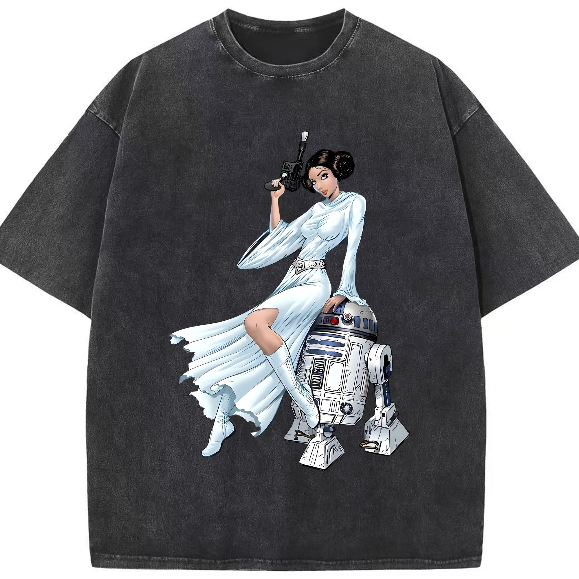 （画像用） スター・ウォーズ Star Wars 綿100% ヴィンテージ風 半袖Tシャツ（フロントプリント）