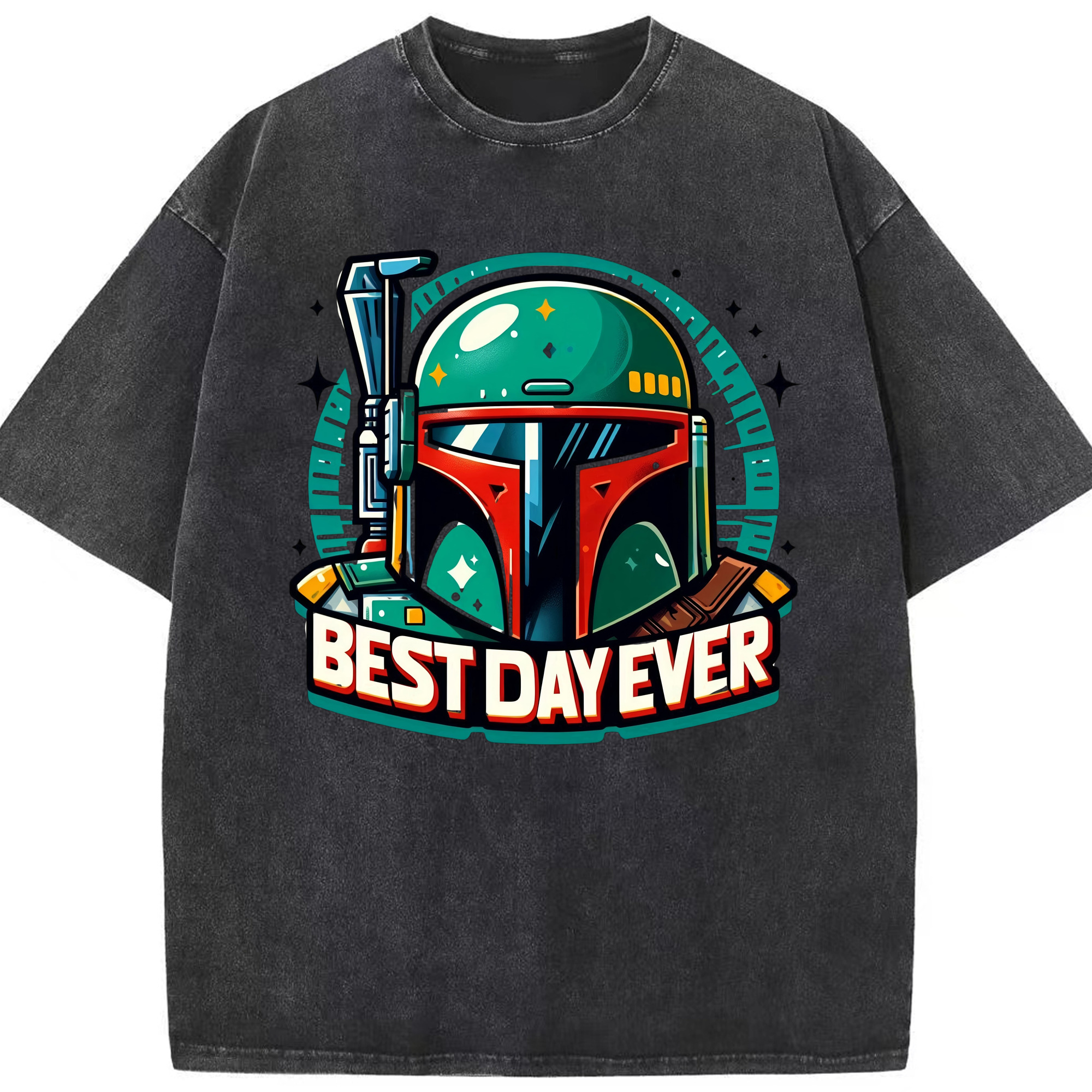 （画像用） スター・ウォーズ Star Wars 綿100% ヴィンテージ風 半袖Tシャツ（フロントプリント）