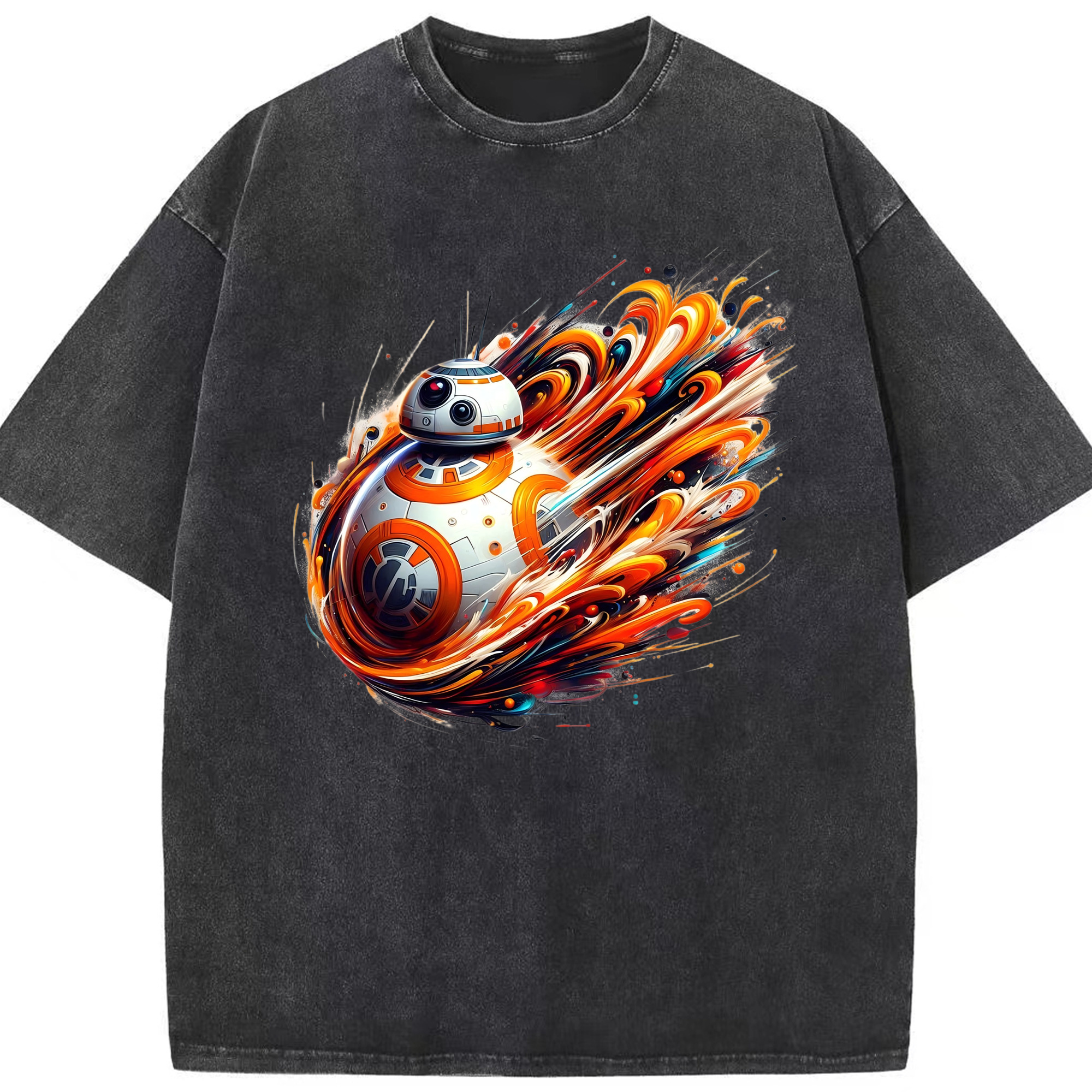 （画像用） スター・ウォーズ Star Wars 綿100% ヴィンテージ風 半袖Tシャツ（フロントプリント）