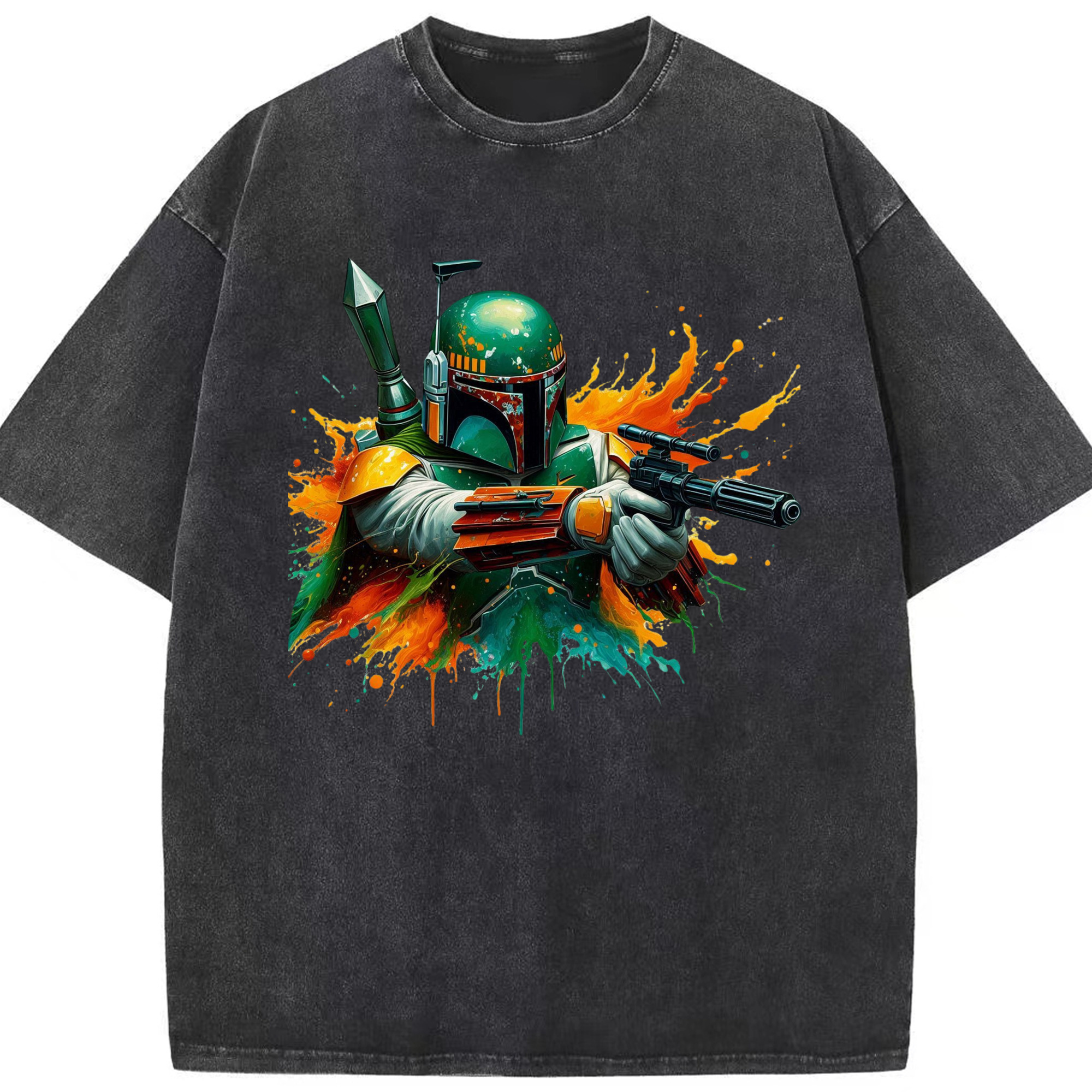 （画像用） スター・ウォーズ Star Wars 綿100% ヴィンテージ風 半袖Tシャツ（フロントプリント）