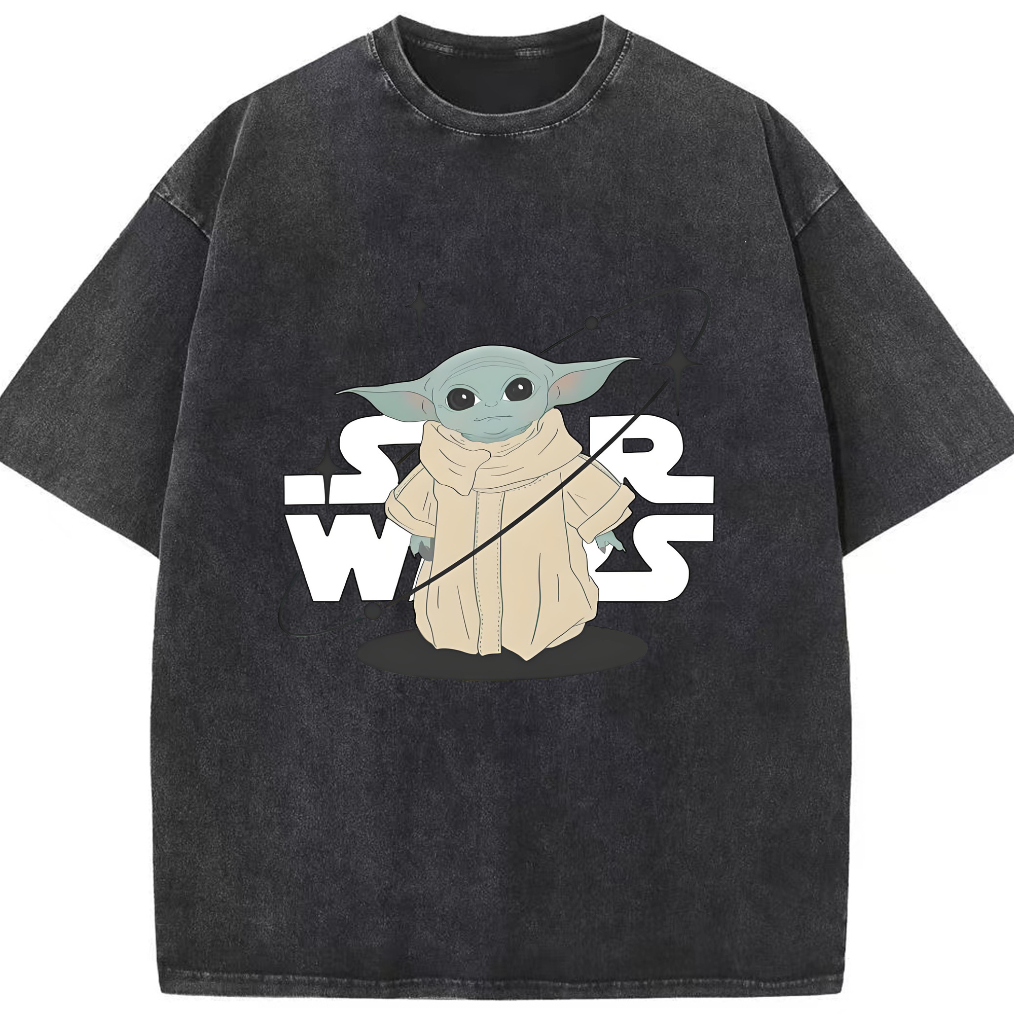 （画像用） スター・ウォーズ Star Wars 綿100% ヴィンテージ風 半袖Tシャツ（フロントプリント）