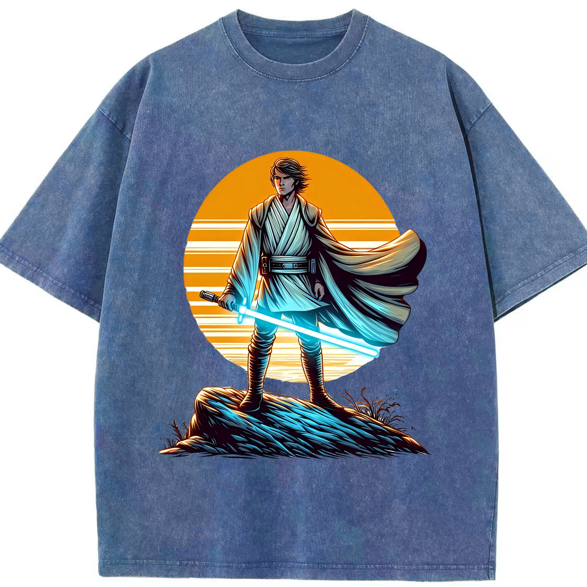 （画像用） スター・ウォーズ Star Wars 綿100% ヴィンテージ風 半袖Tシャツ（フロントプリント）