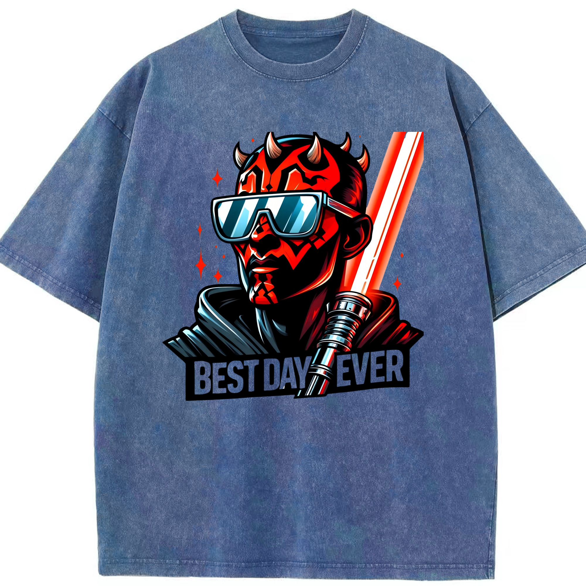 （画像用） スター・ウォーズ Star Wars 綿100% ヴィンテージ風 半袖Tシャツ（フロントプリント）