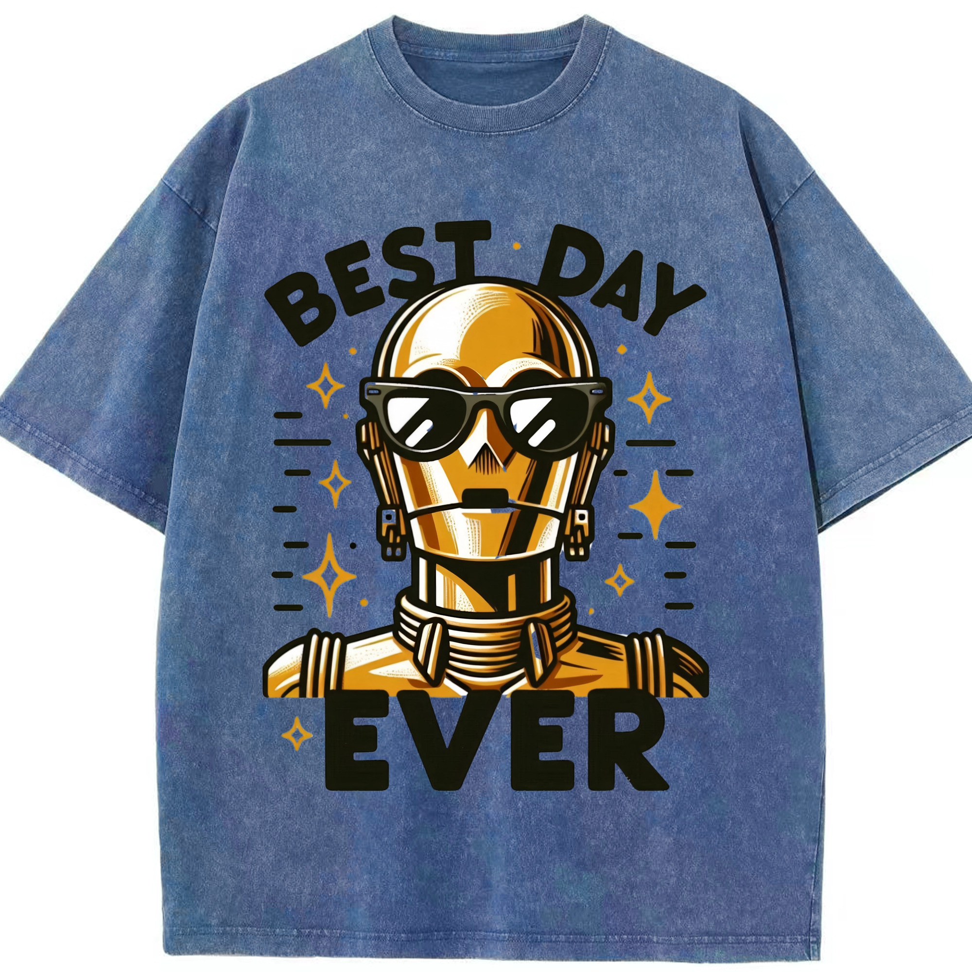 （画像用） スター・ウォーズ Star Wars 綿100% ヴィンテージ風 半袖Tシャツ（フロントプリント）