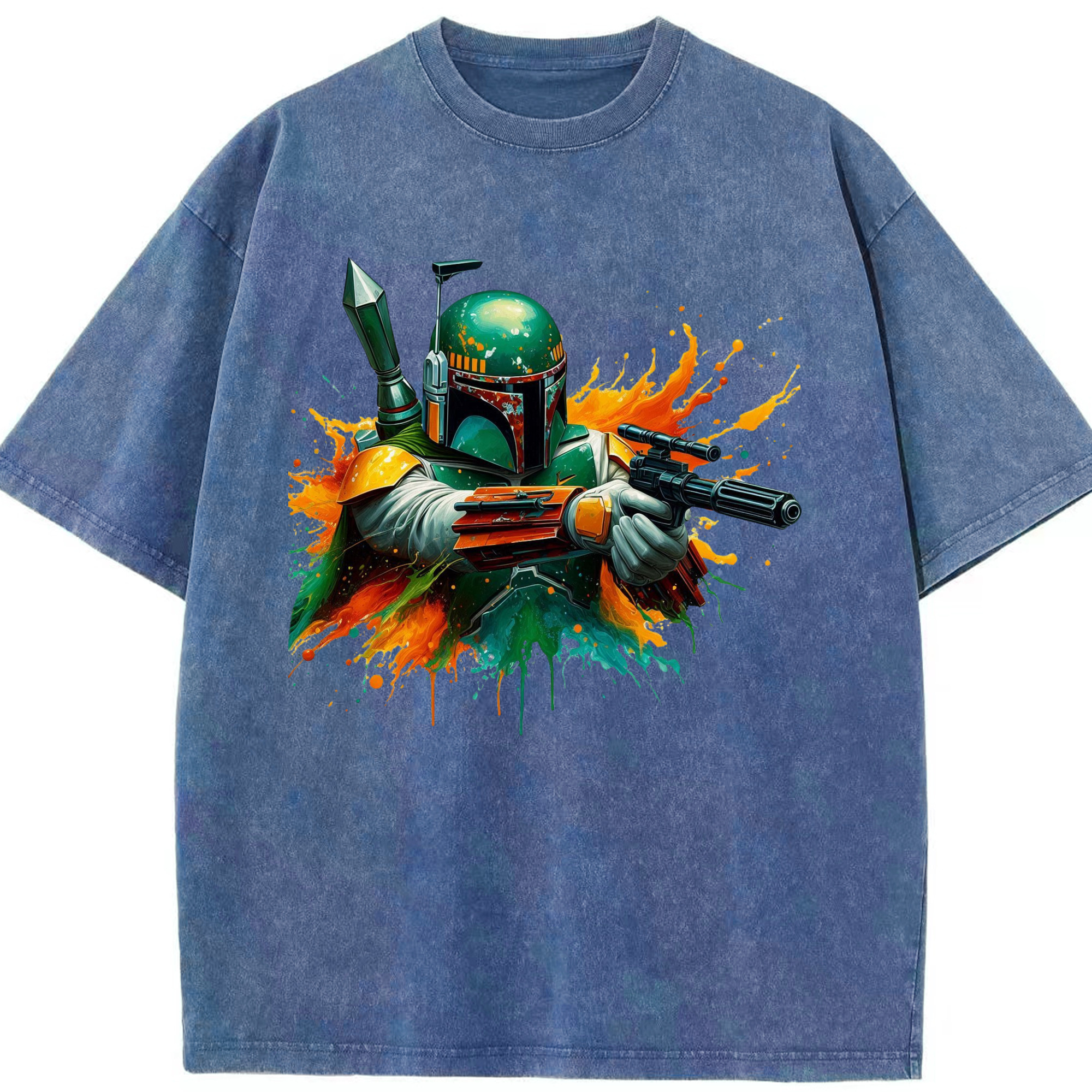 （画像用） スター・ウォーズ Star Wars 綿100% ヴィンテージ風 半袖Tシャツ（フロントプリント）
