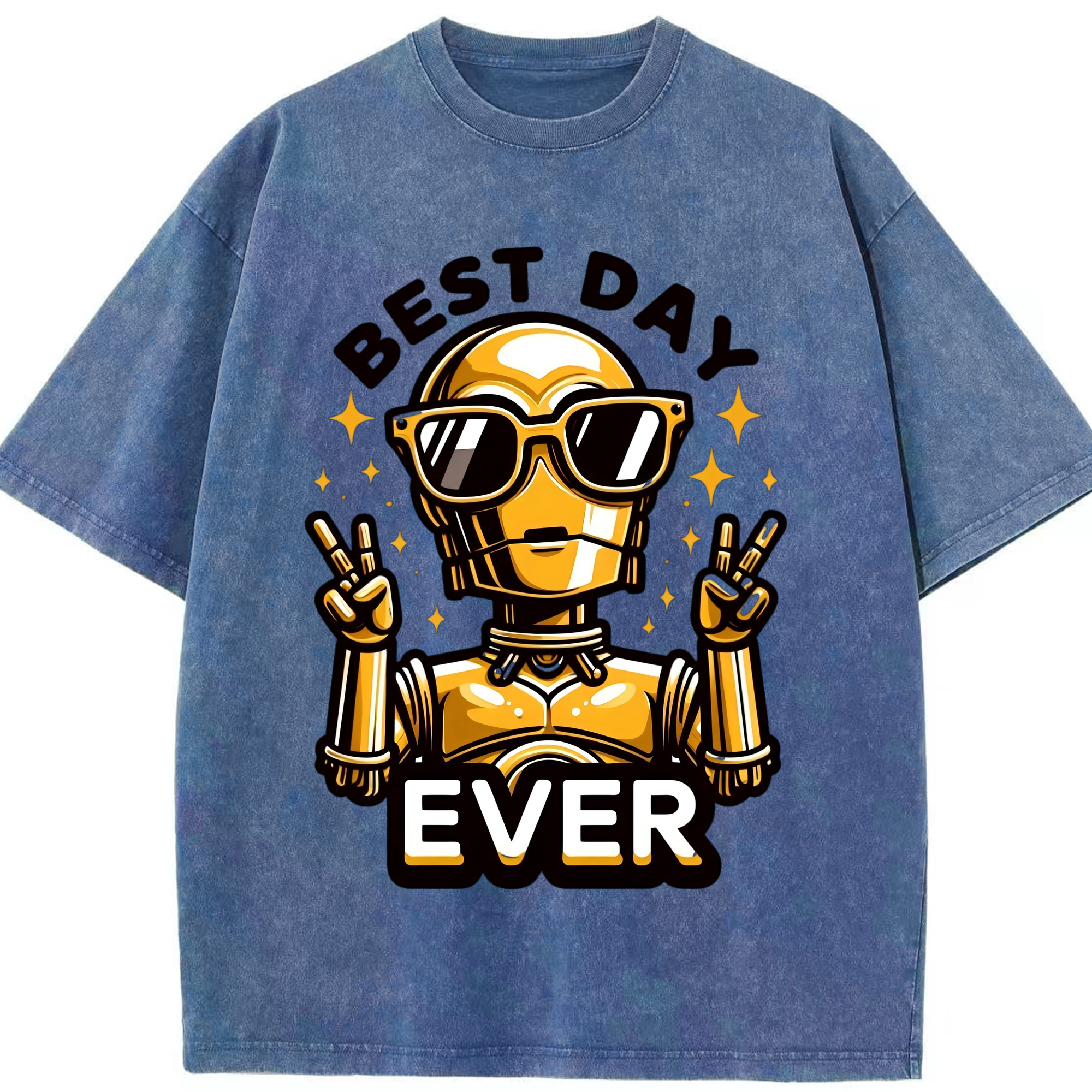 （画像用） スター・ウォーズ Star Wars 綿100% ヴィンテージ風 半袖Tシャツ（フロントプリント）