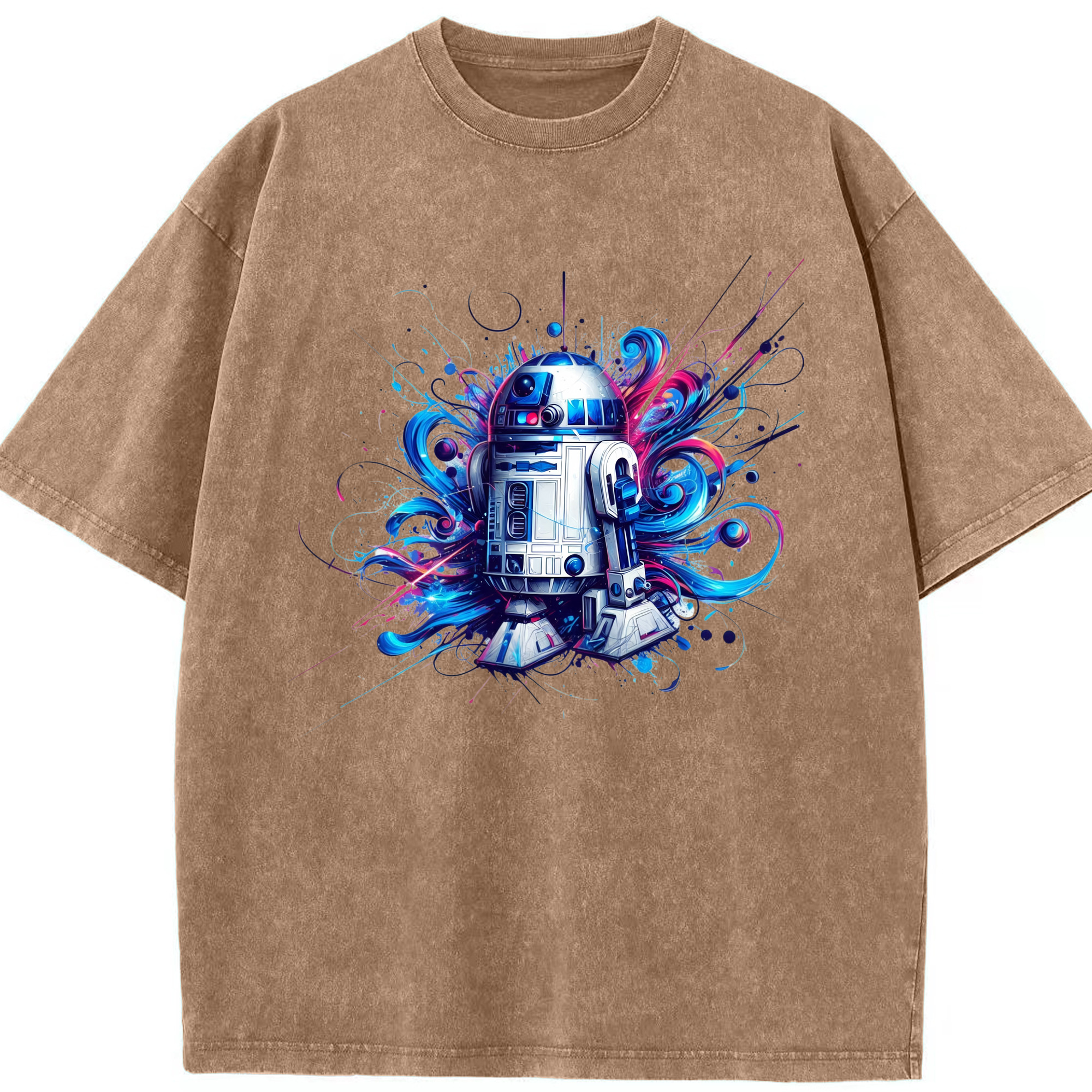 （画像用） スター・ウォーズ Star Wars 綿100% ヴィンテージ風 半袖Tシャツ（フロントプリント）