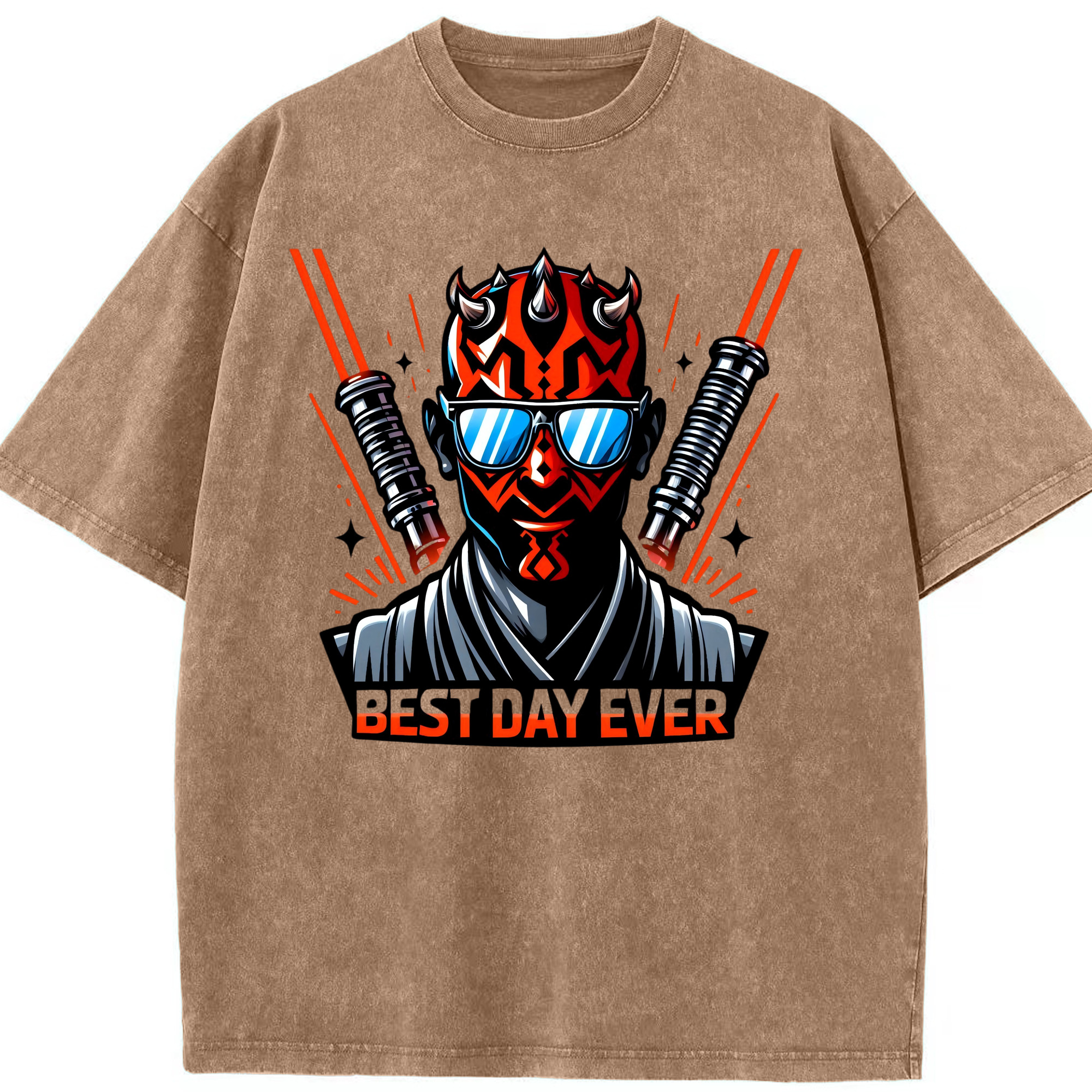 （画像用） スター・ウォーズ Star Wars 綿100% ヴィンテージ風 半袖Tシャツ（フロントプリント）