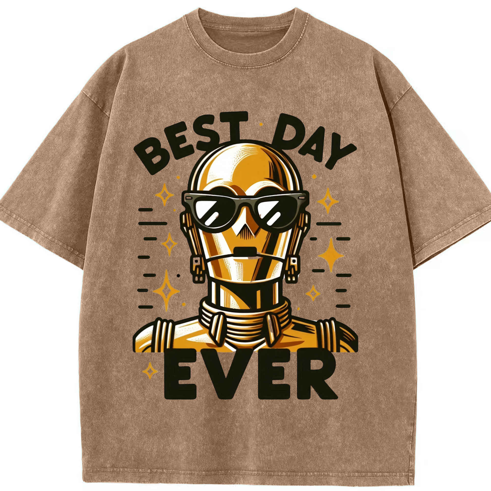 （画像用） スター・ウォーズ Star Wars 綿100% ヴィンテージ風 半袖Tシャツ（フロントプリント）