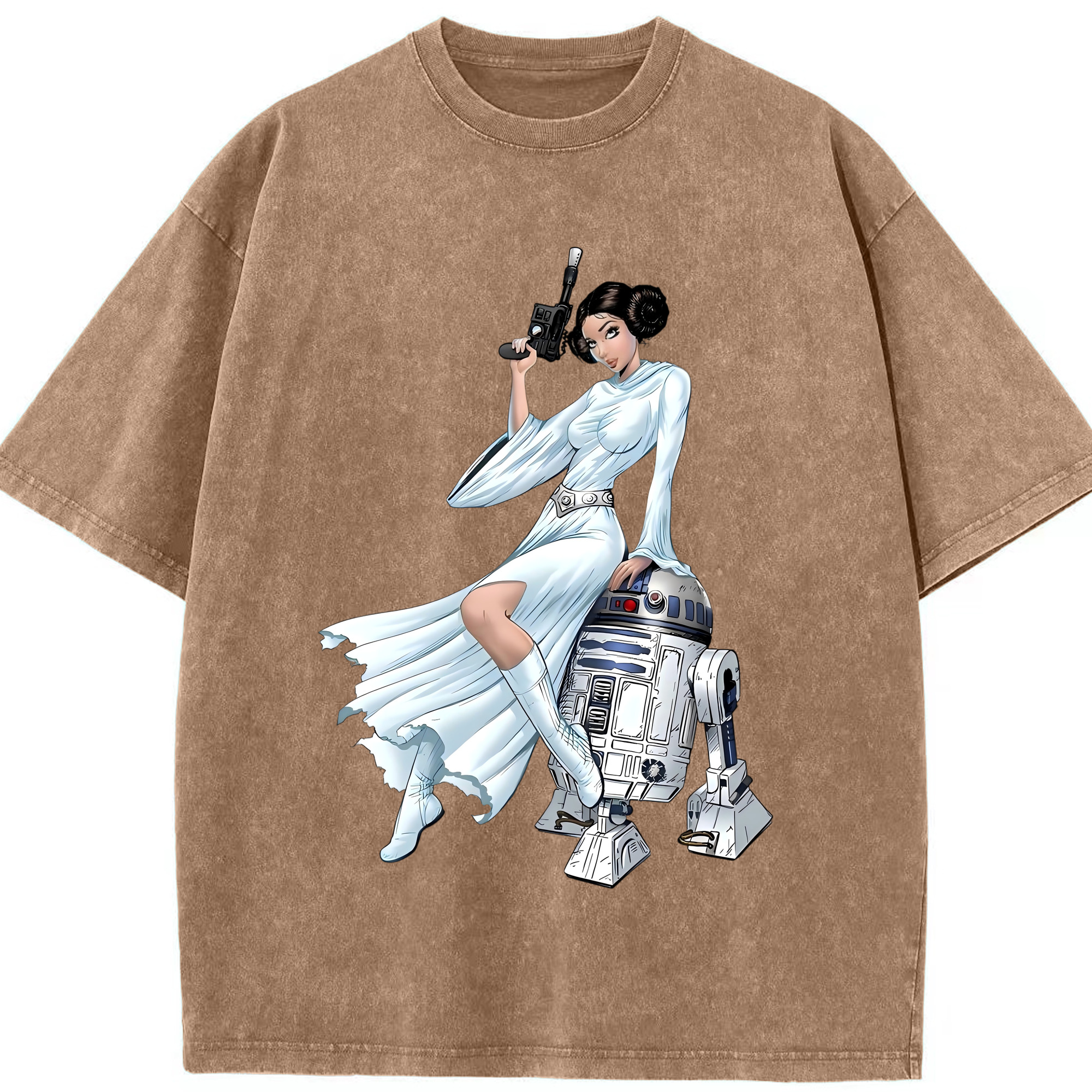 （画像用） スター・ウォーズ Star Wars 綿100% ヴィンテージ風 半袖Tシャツ（フロントプリント）