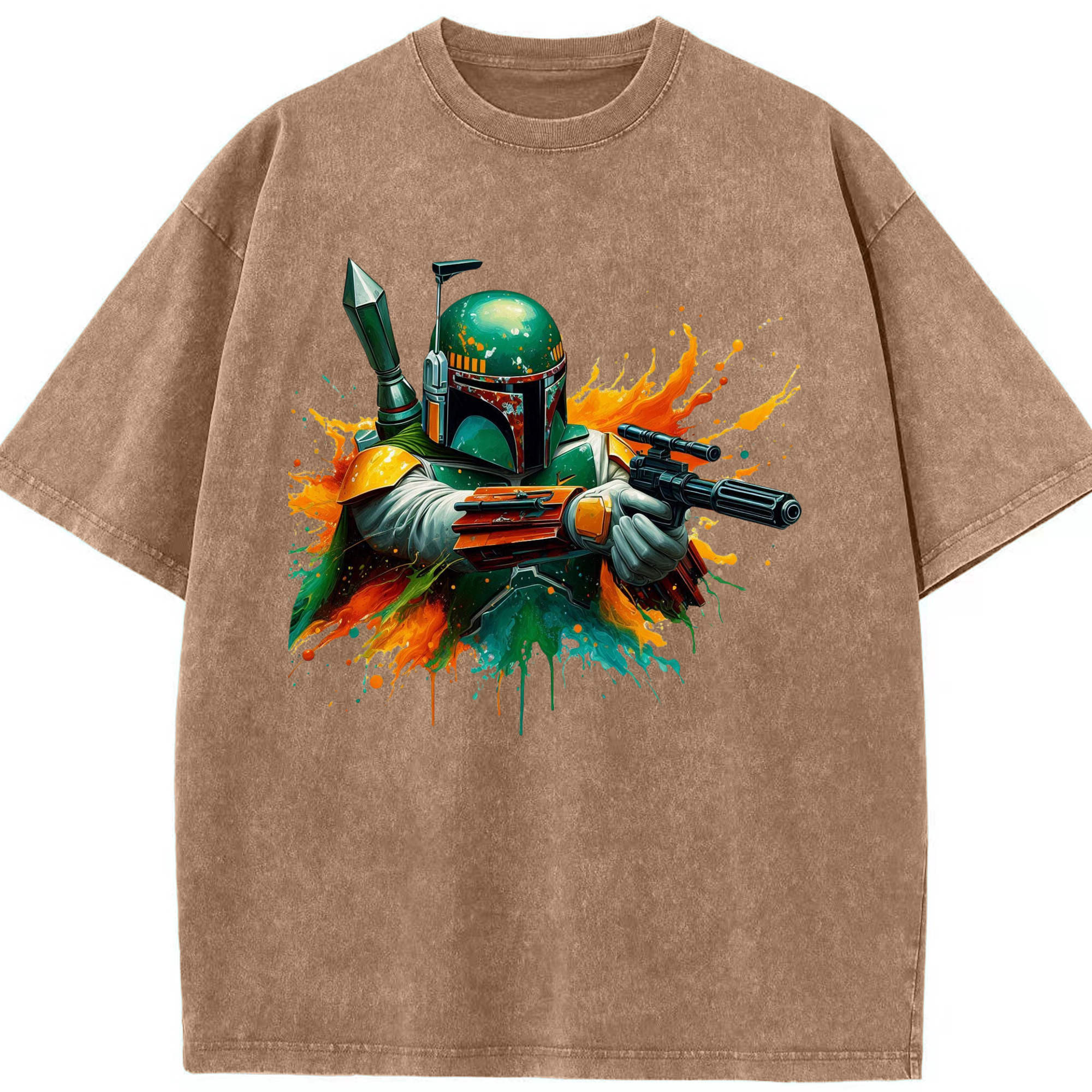 （画像用） スター・ウォーズ Star Wars 綿100% ヴィンテージ風 半袖Tシャツ（フロントプリント）
