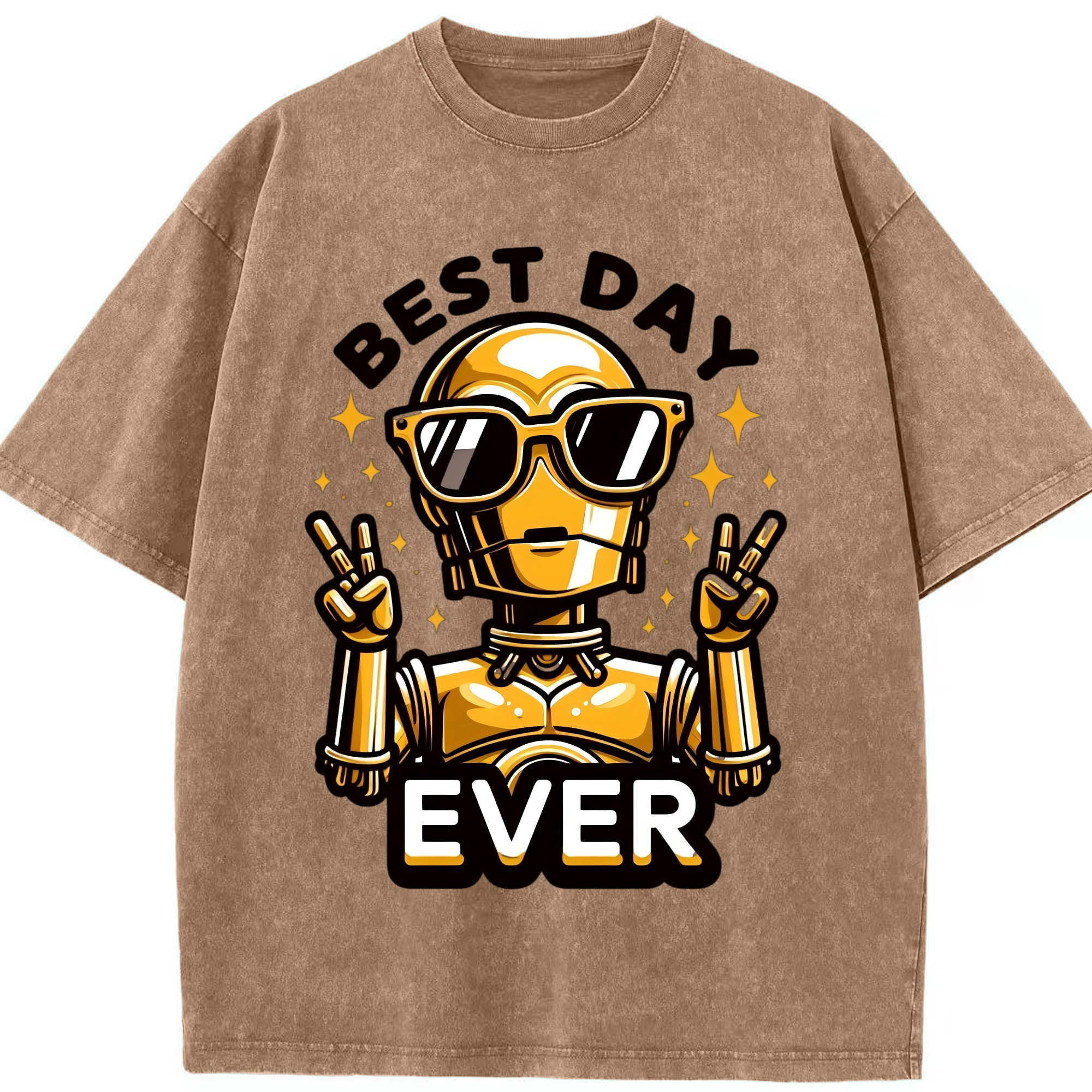 （画像用） スター・ウォーズ Star Wars 綿100% ヴィンテージ風 半袖Tシャツ（フロントプリント）