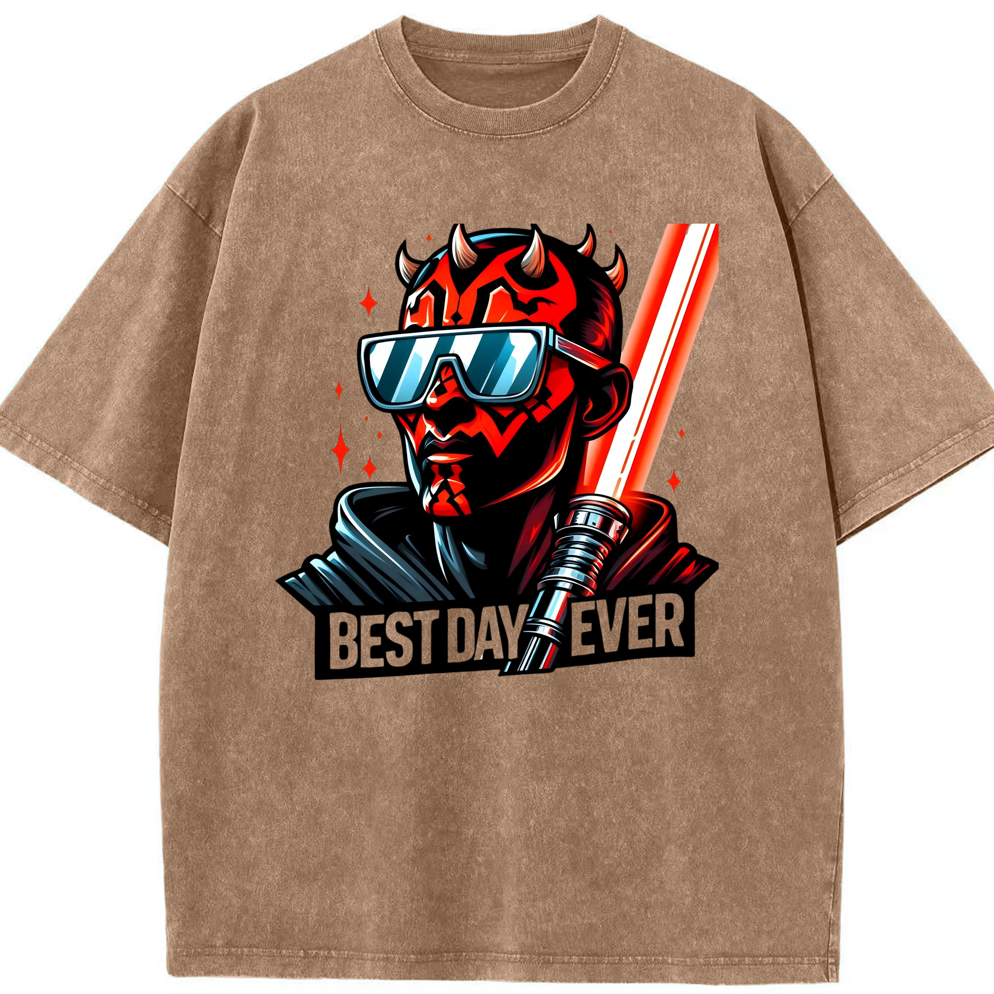 （画像用） スター・ウォーズ Star Wars 綿100% ヴィンテージ風 半袖Tシャツ（フロントプリント）