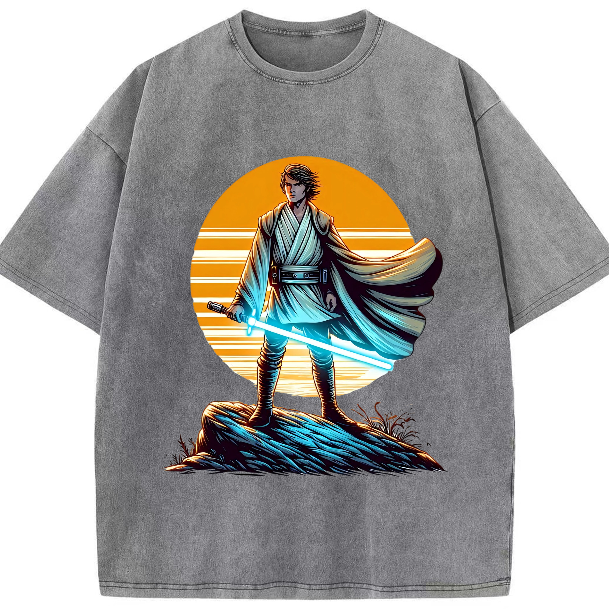 （画像用） スター・ウォーズ Star Wars 綿100% ヴィンテージ風 半袖Tシャツ（フロントプリント）