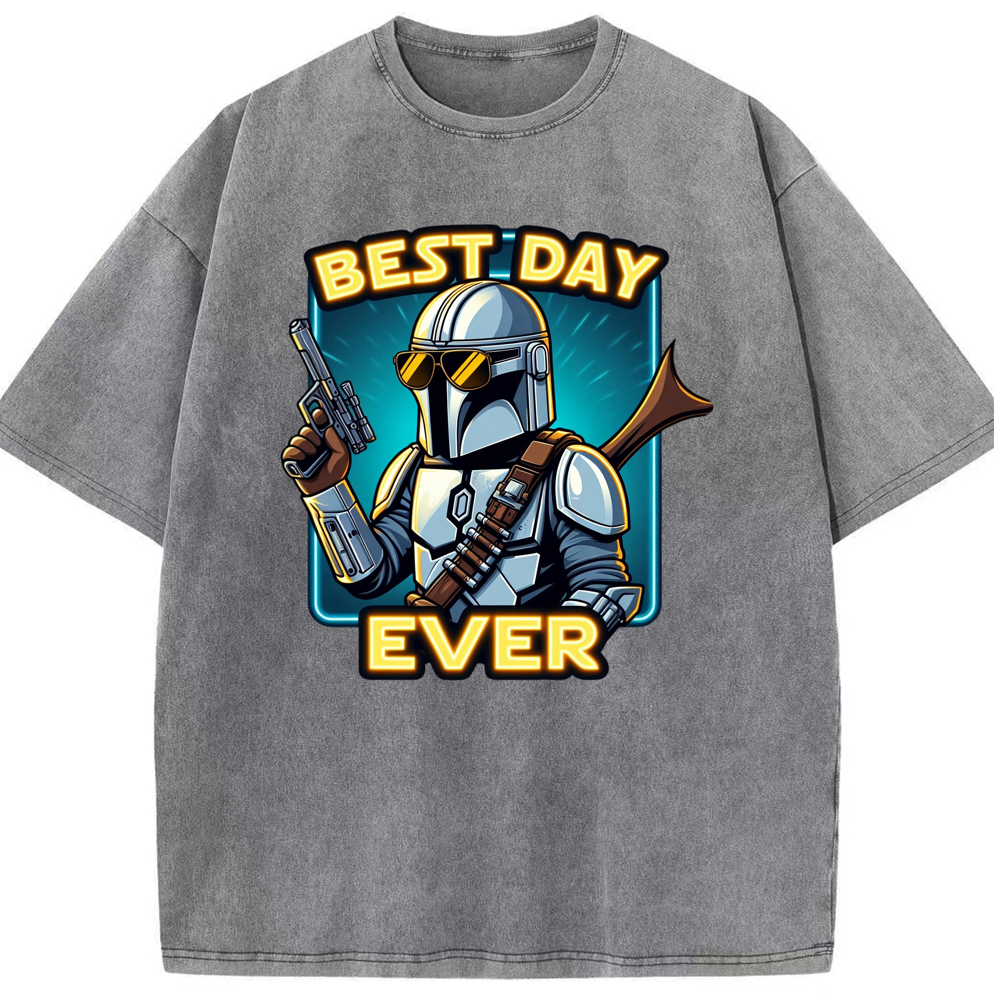 （画像用） スター・ウォーズ Star Wars 綿100% ヴィンテージ風 半袖Tシャツ（フロントプリント）