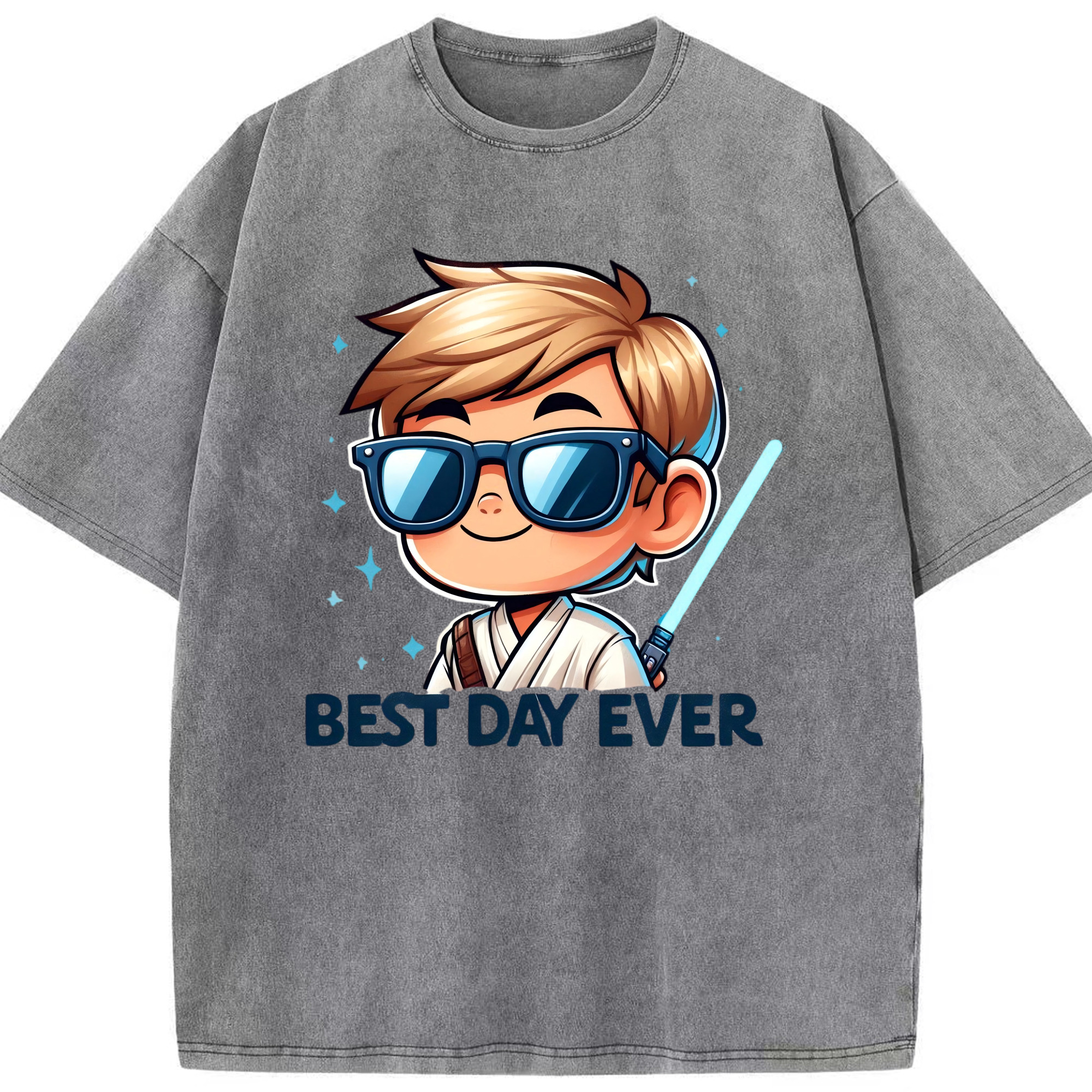 （画像用） スター・ウォーズ Star Wars 綿100% ヴィンテージ風 半袖Tシャツ（フロントプリント）
