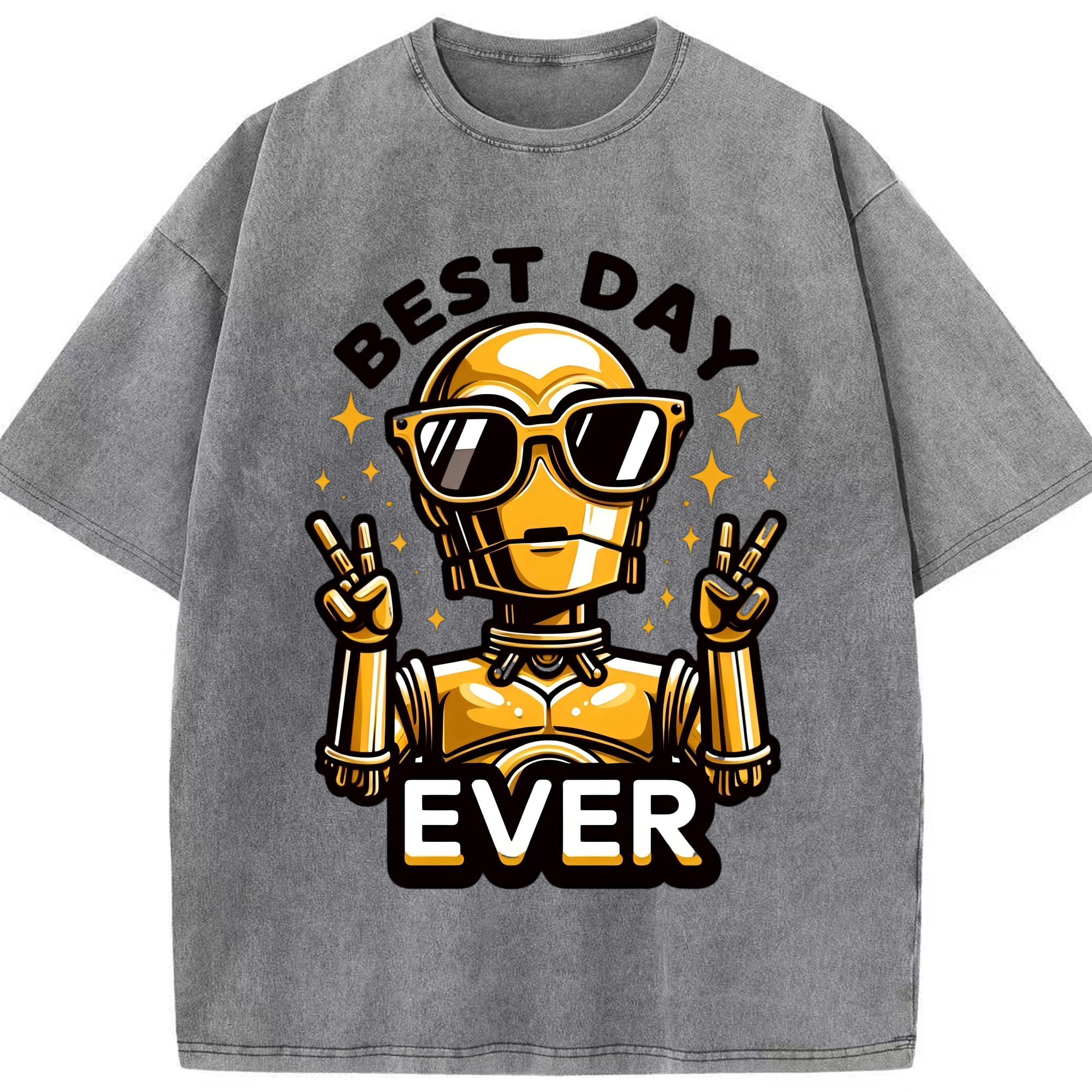 （画像用） スター・ウォーズ Star Wars 綿100% ヴィンテージ風 半袖Tシャツ（フロントプリント）