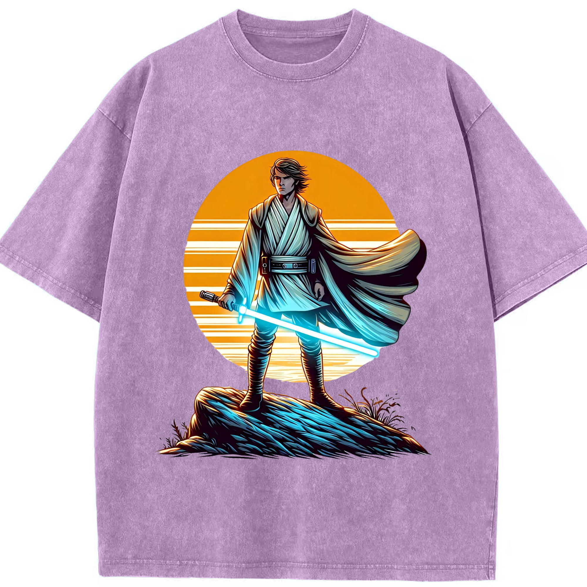 （画像用） スター・ウォーズ Star Wars 綿100% ヴィンテージ風 半袖Tシャツ（フロントプリント）