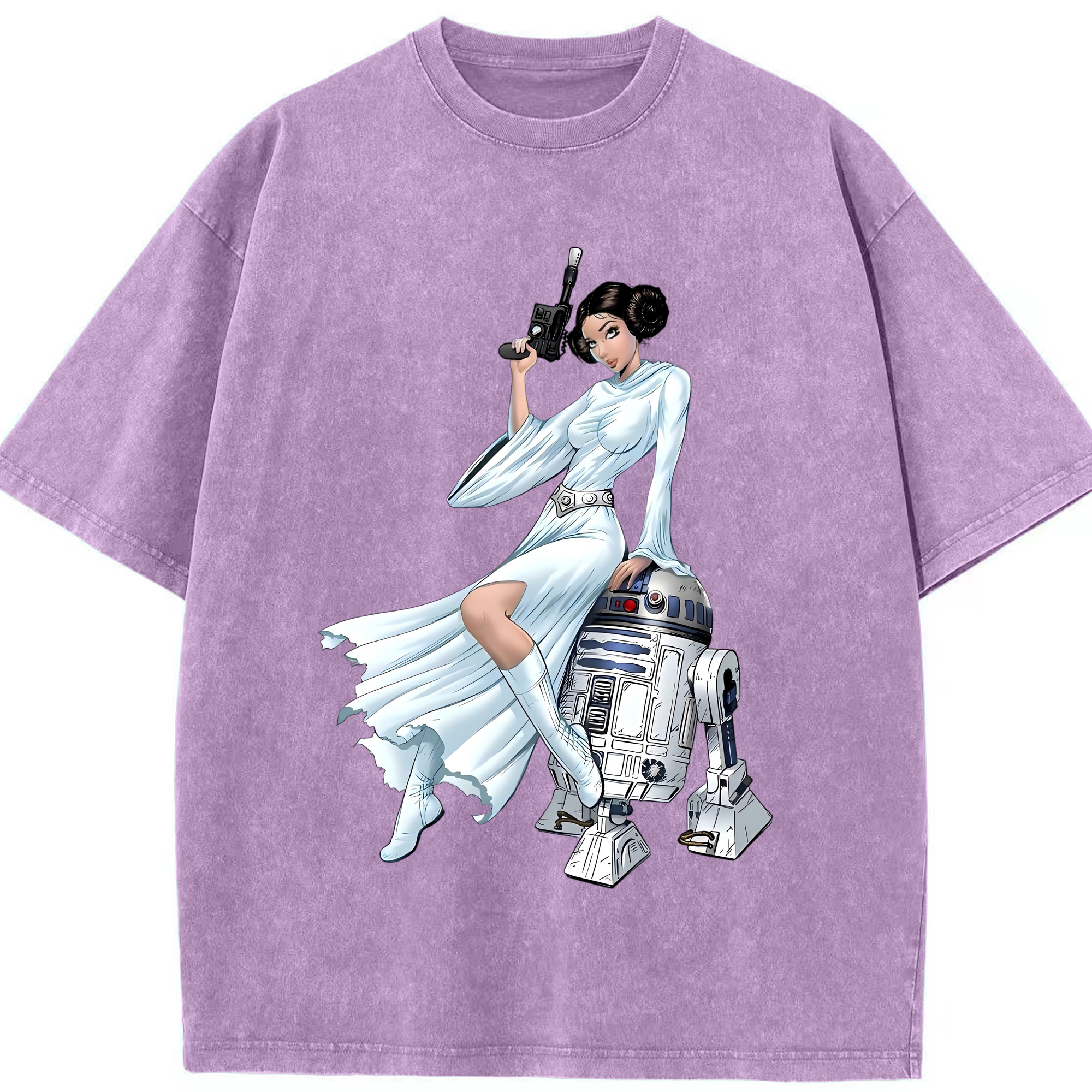 （画像用） スター・ウォーズ Star Wars 綿100% ヴィンテージ風 半袖Tシャツ（フロントプリント）