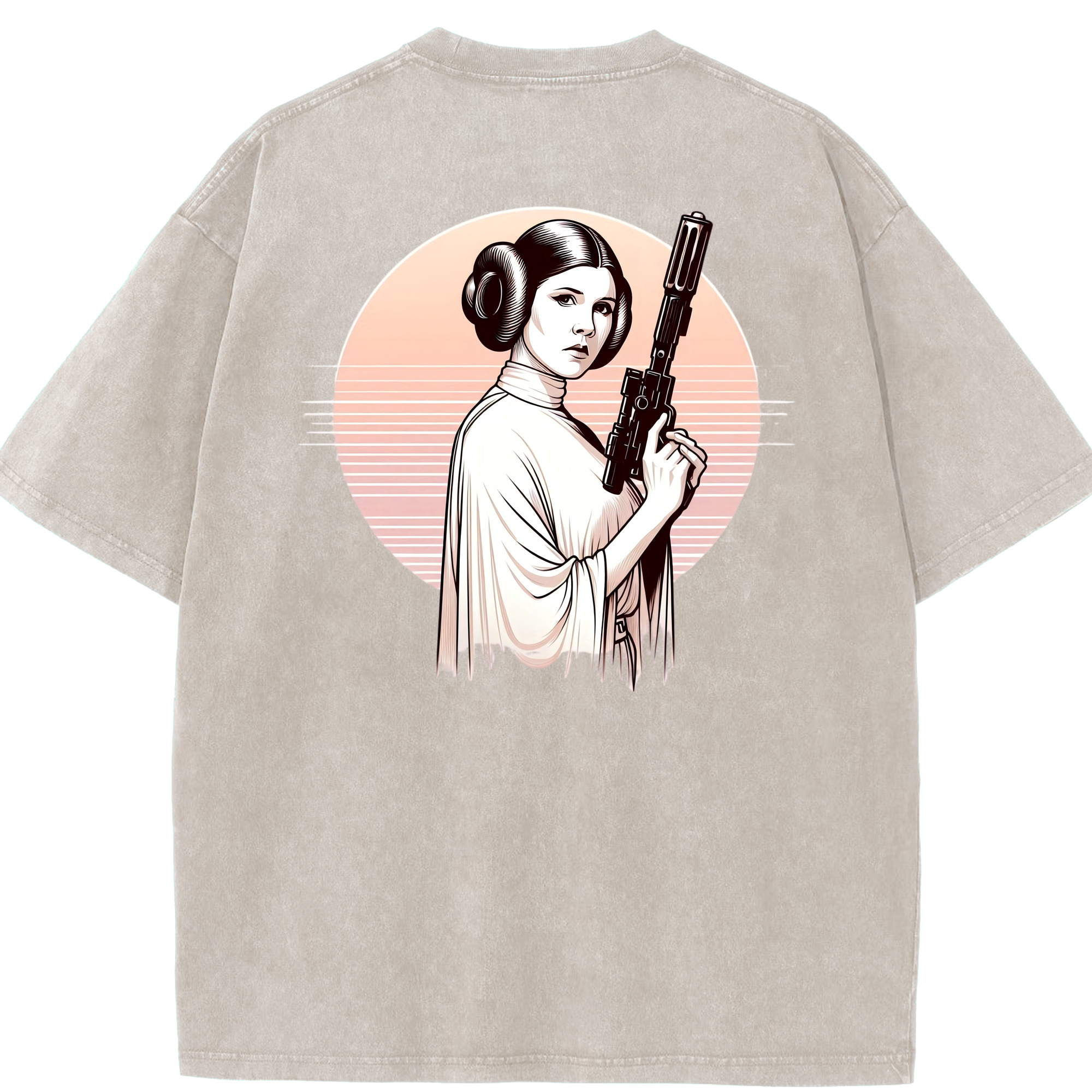 （画像用） スター・ウォーズ Star Wars 綿100% ヴィンテージ風 半袖Tシャツ（背面プリント）