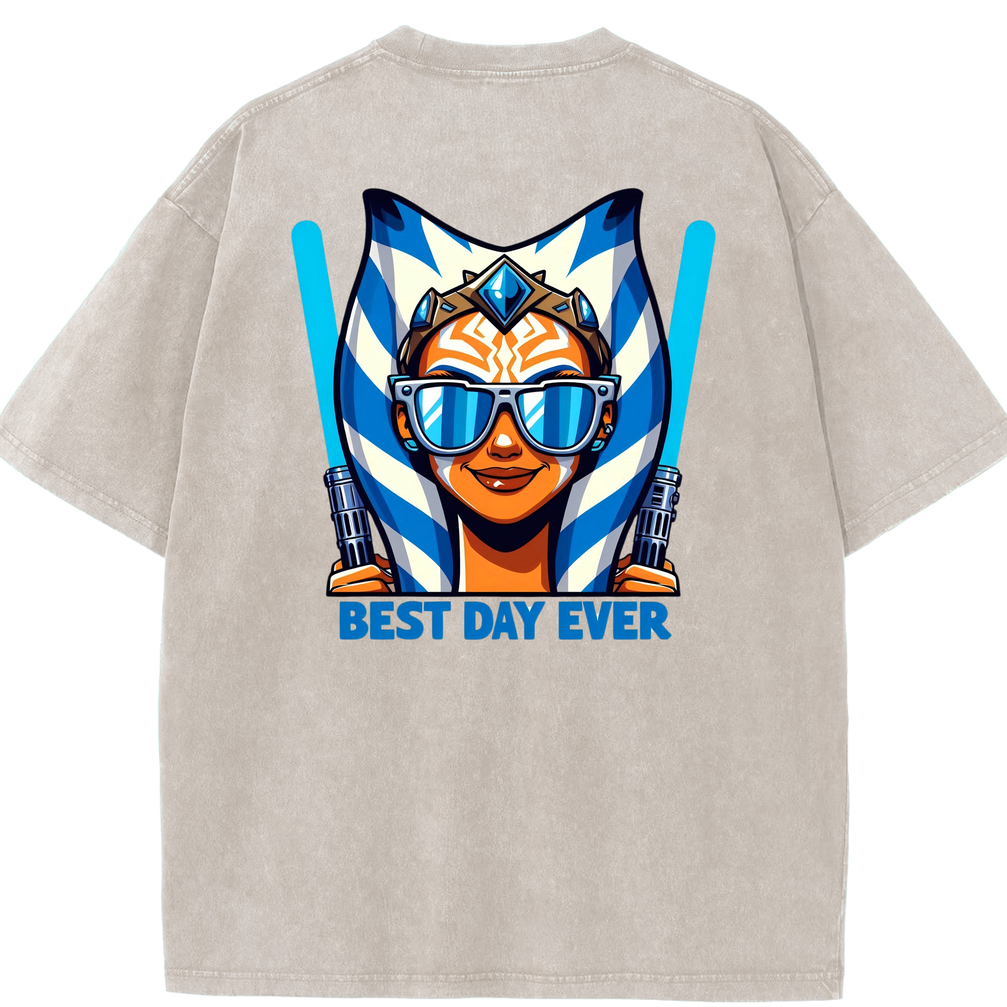（画像用） スター・ウォーズ Star Wars 綿100% ヴィンテージ風 半袖Tシャツ（背面プリント）