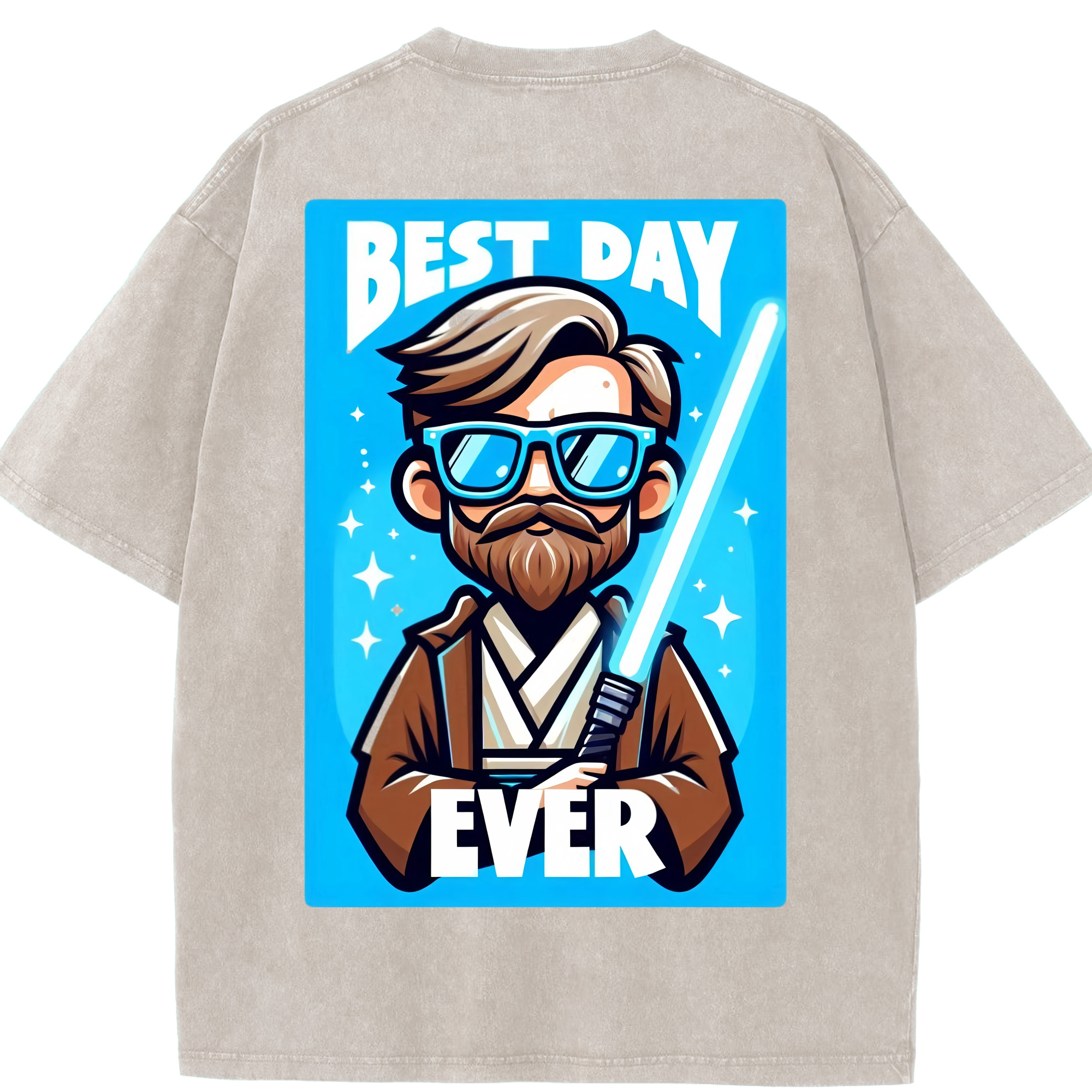 （画像用） スター・ウォーズ Star Wars 綿100% ヴィンテージ風 半袖Tシャツ（背面プリント）