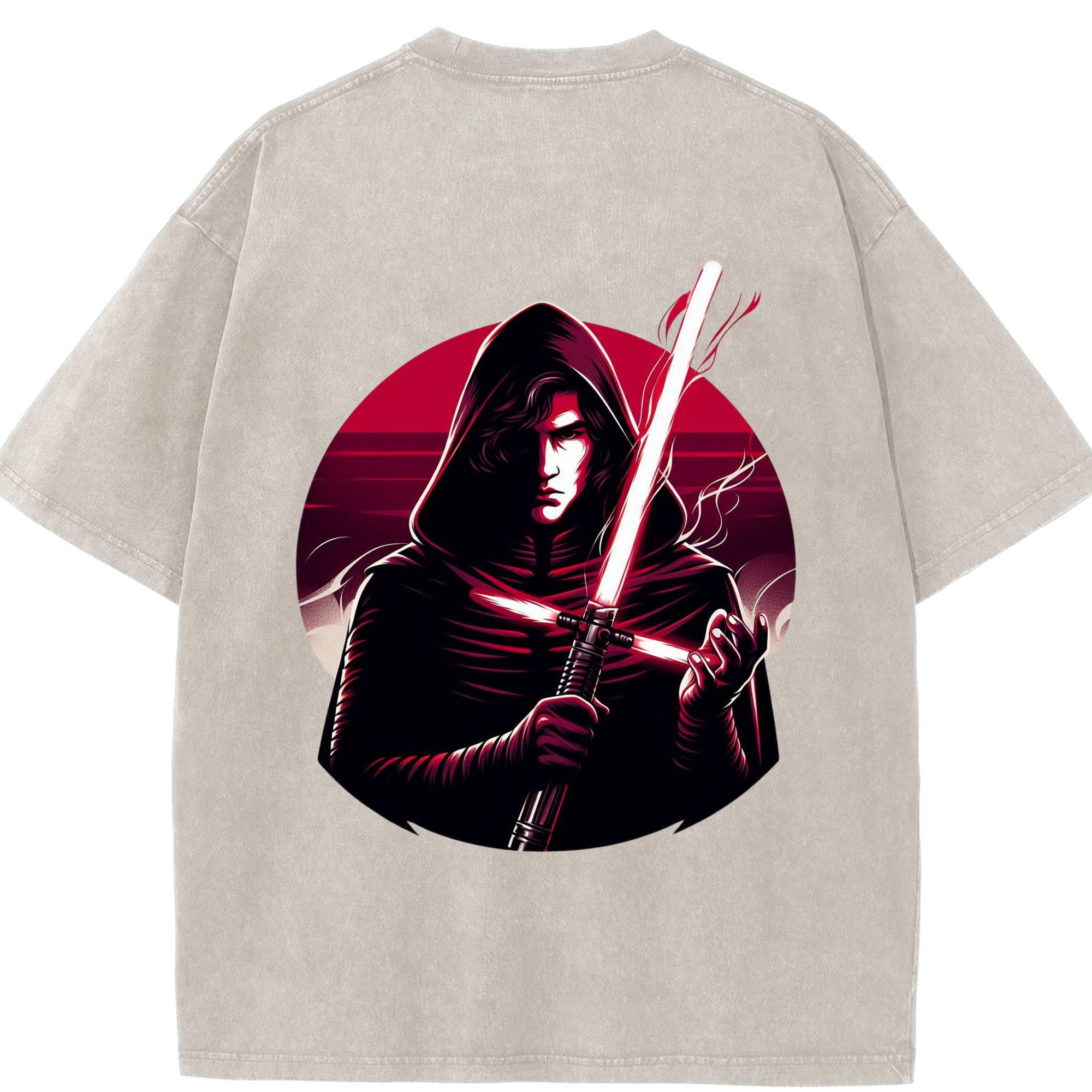 （画像用） スター・ウォーズ Star Wars 綿100% ヴィンテージ風 半袖Tシャツ（背面プリント）