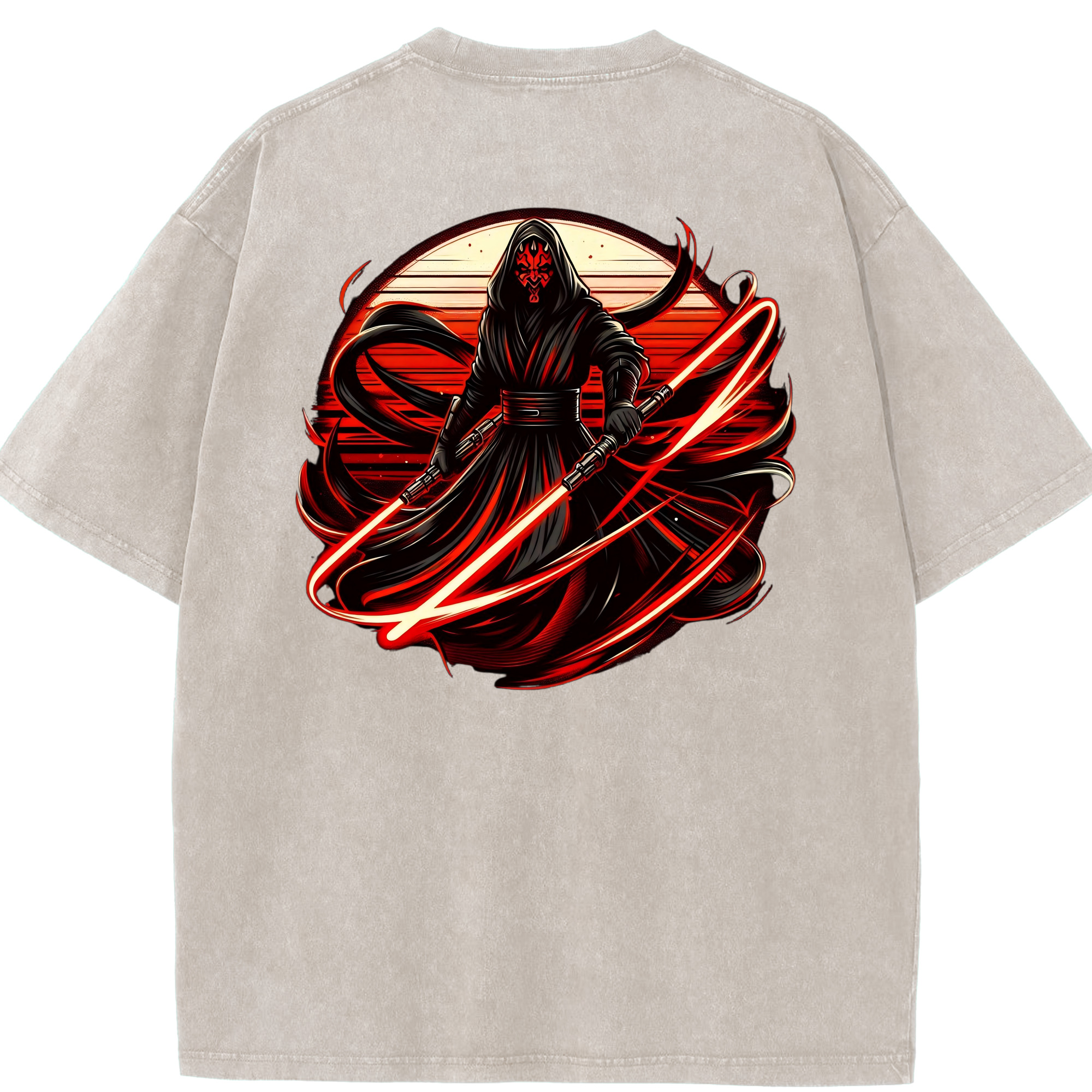 （画像用） スター・ウォーズ Star Wars 綿100% ヴィンテージ風 半袖Tシャツ（背面プリント）
