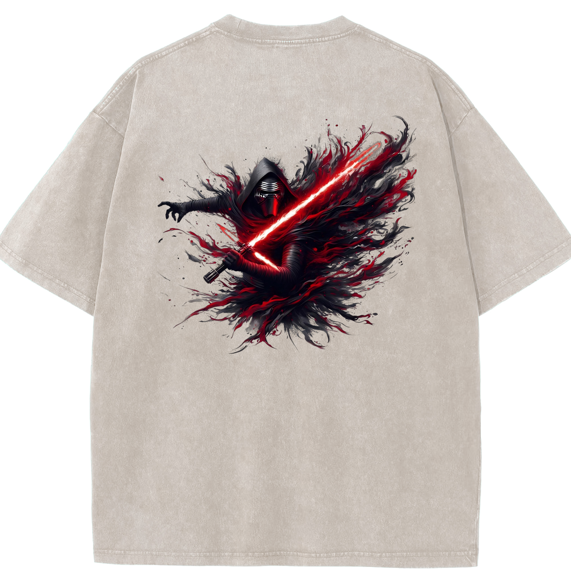 （画像用） スター・ウォーズ Star Wars 綿100% ヴィンテージ風 半袖Tシャツ（背面プリント）