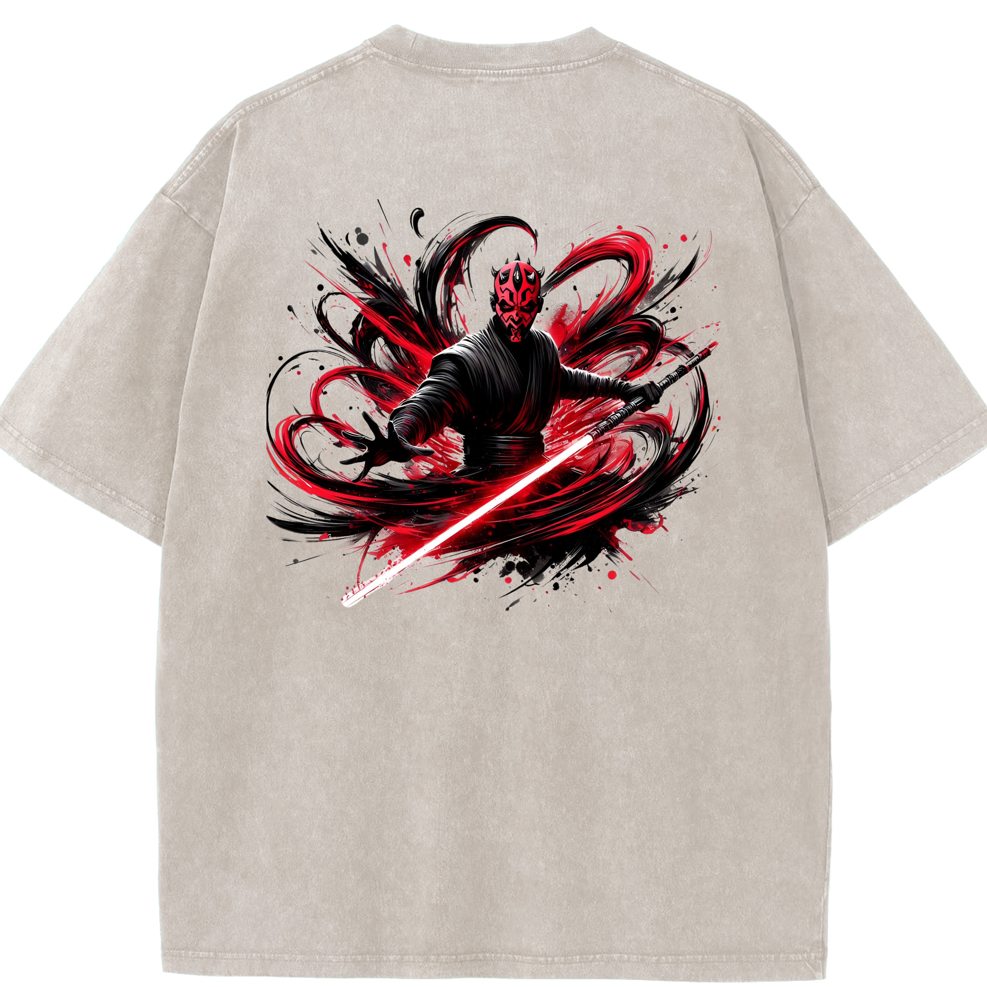 （画像用） スター・ウォーズ Star Wars 綿100% ヴィンテージ風 半袖Tシャツ（背面プリント）
