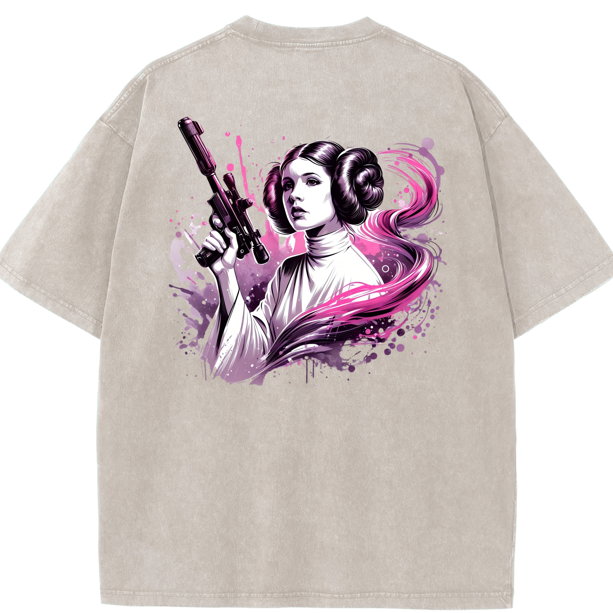 （画像用） スター・ウォーズ Star Wars 綿100% ヴィンテージ風 半袖Tシャツ（背面プリント）