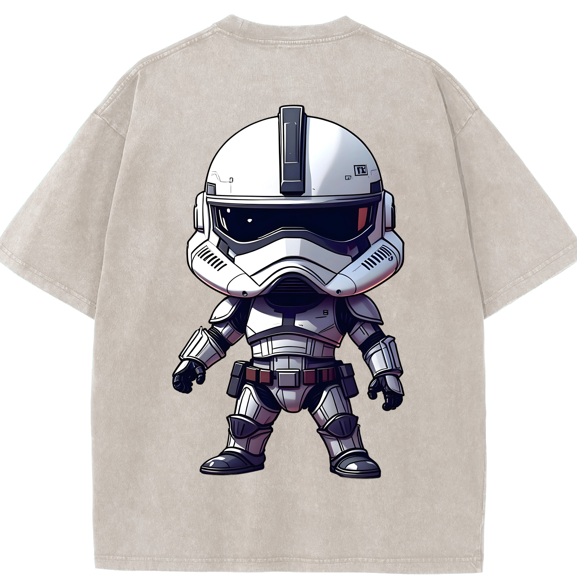 （画像用） スター・ウォーズ Star Wars 綿100% ヴィンテージ風 半袖Tシャツ（背面プリント）