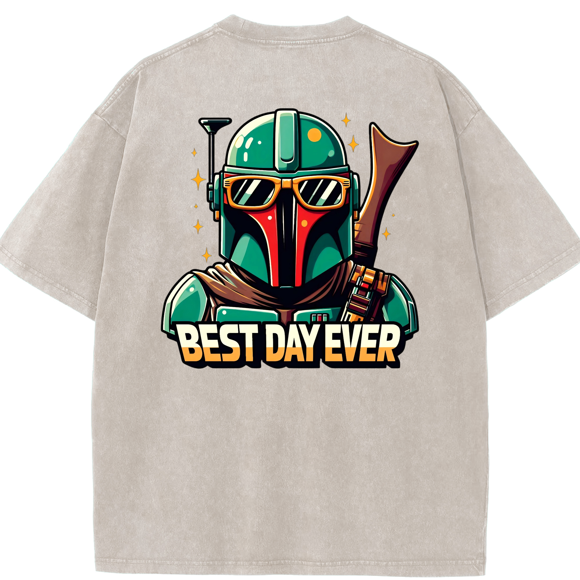 （画像用） スター・ウォーズ Star Wars 綿100% ヴィンテージ風 半袖Tシャツ（背面プリント）