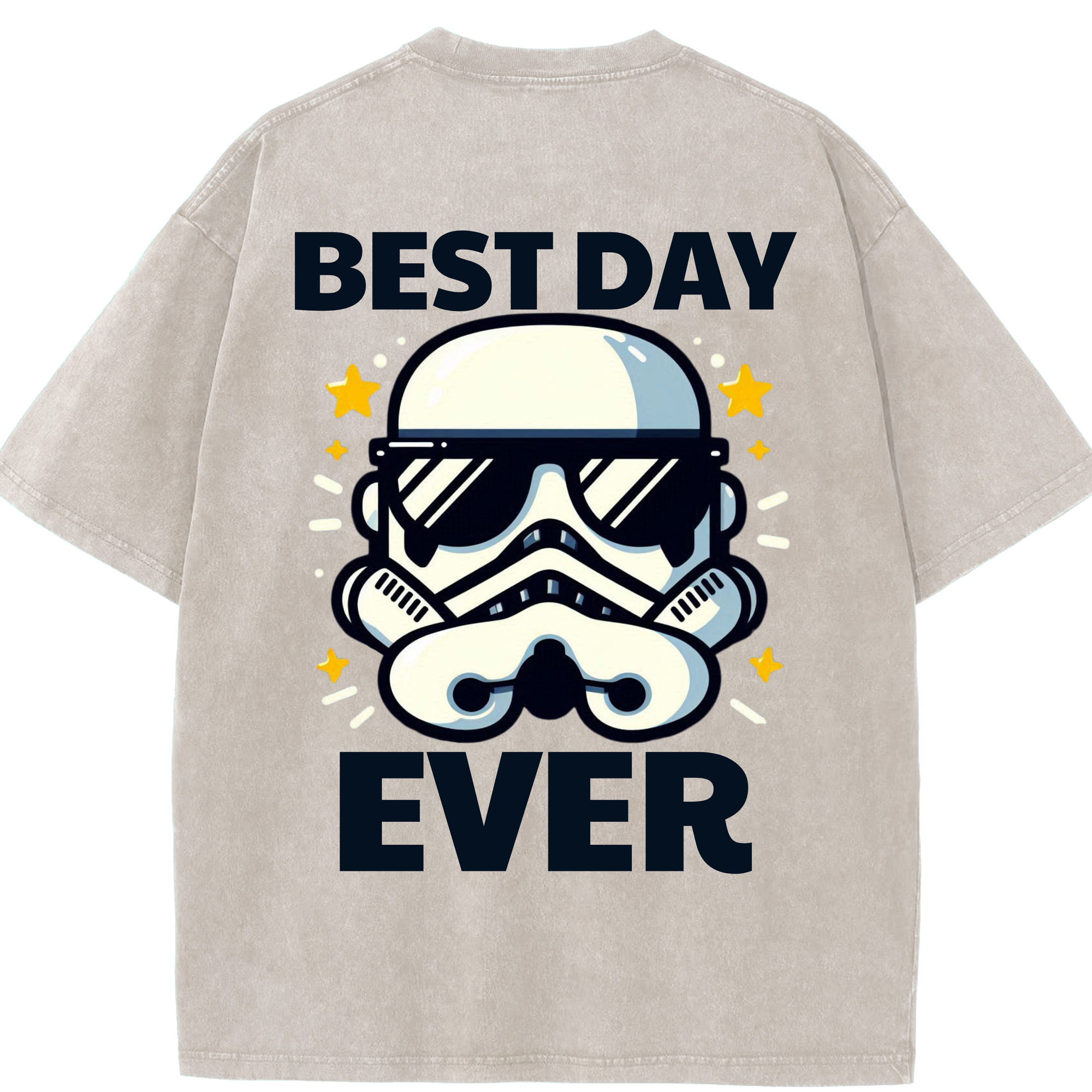 （画像用） スター・ウォーズ Star Wars 綿100% ヴィンテージ風 半袖Tシャツ（背面プリント）