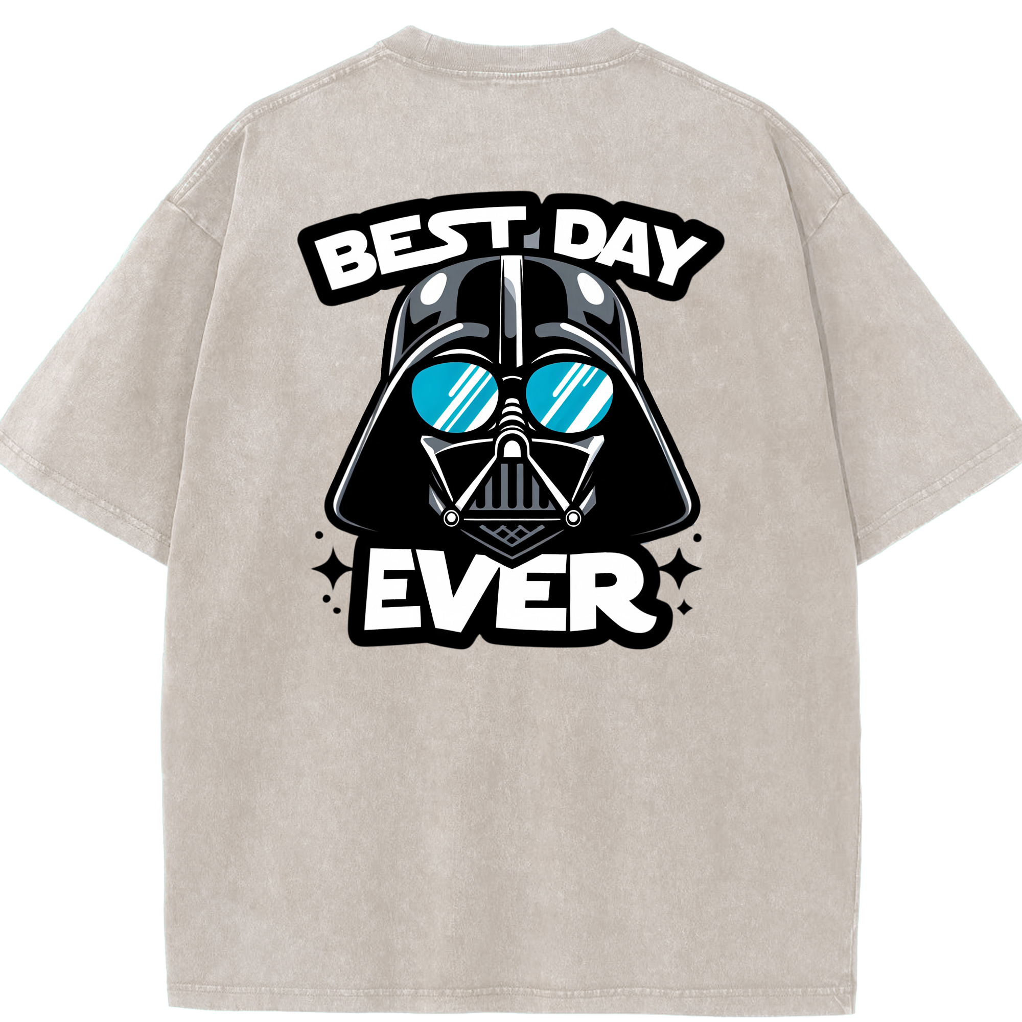 （画像用） スター・ウォーズ Star Wars 綿100% ヴィンテージ風 半袖Tシャツ（背面プリント）