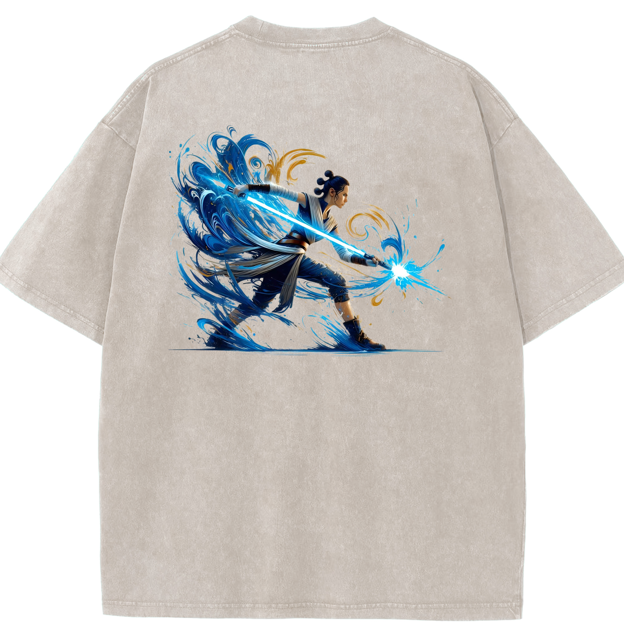 （画像用） スター・ウォーズ Star Wars 綿100% ヴィンテージ風 半袖Tシャツ（背面プリント）